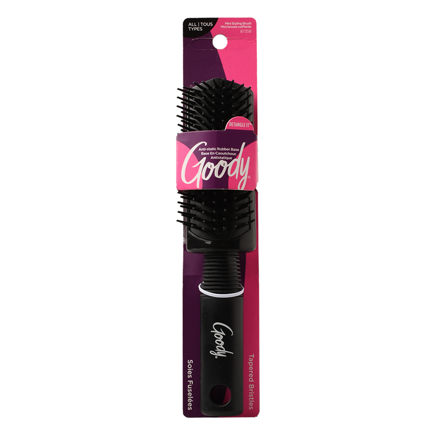 Cepillo De Cabello Mini Rectangular X1 GOODY Unidad