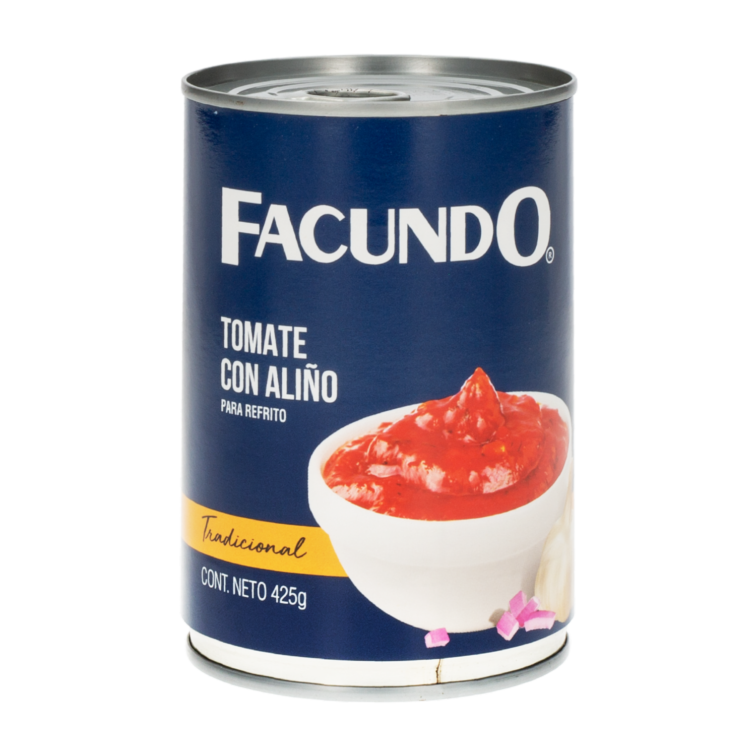 Tomate Con Aliño Para Refrito FACUNDO 425 G