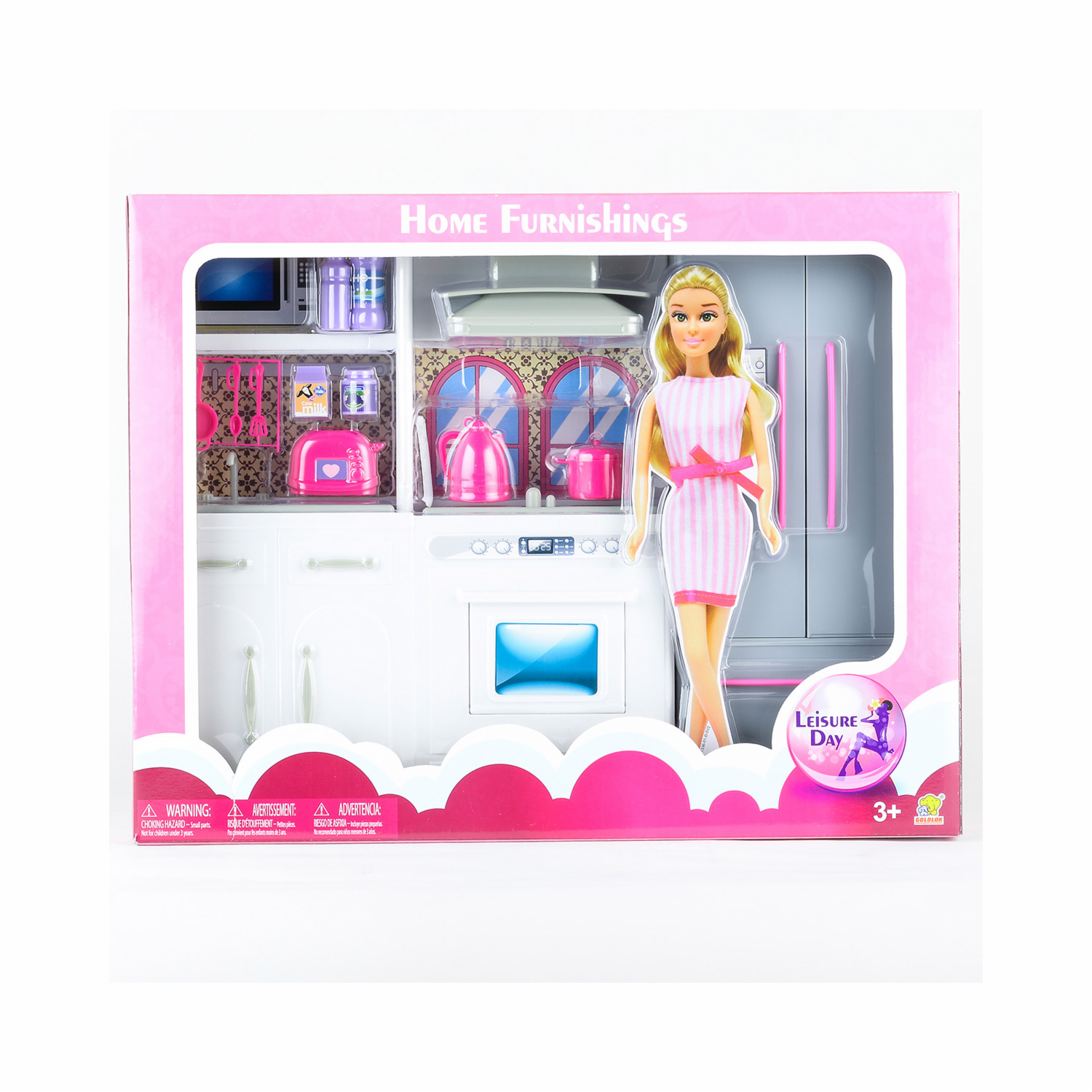 Set De Juego Cocina Moderna LEISURE DAY 13 Piezas