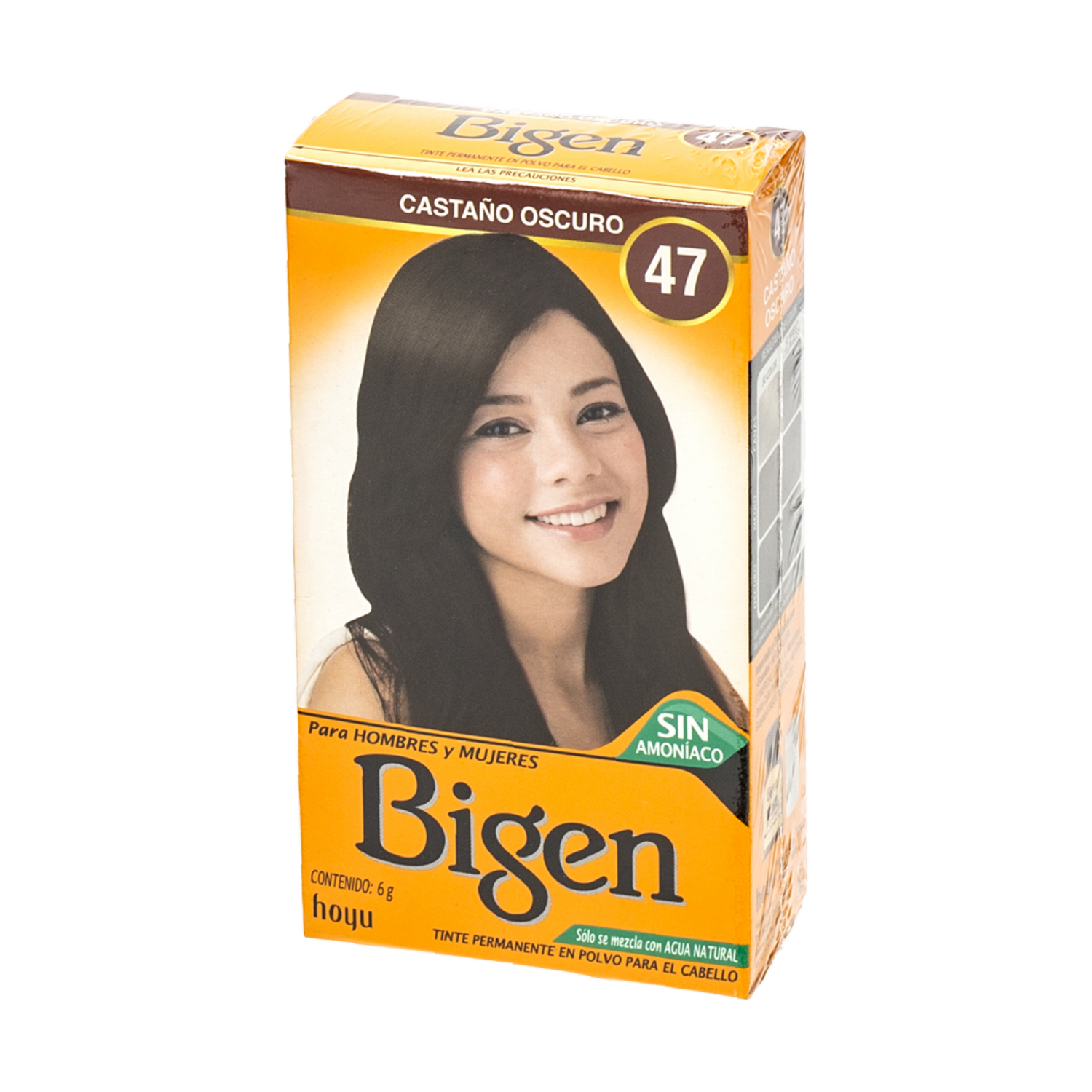 Tinte De Cabello Tono N47 Castaño Oscuro BIGEN Unidad