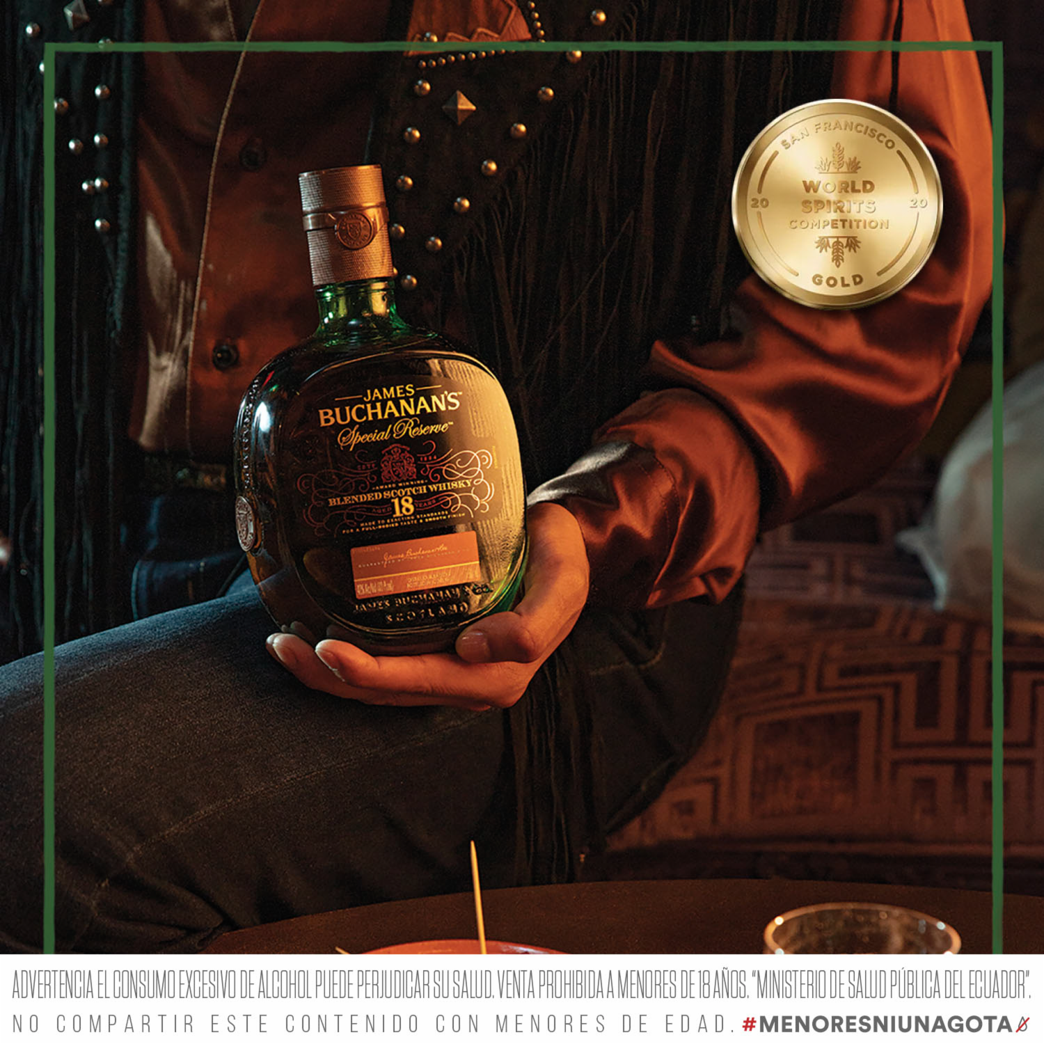 Whisky Reserva Special 18 Años BUCHANAN´S 750 Ml
