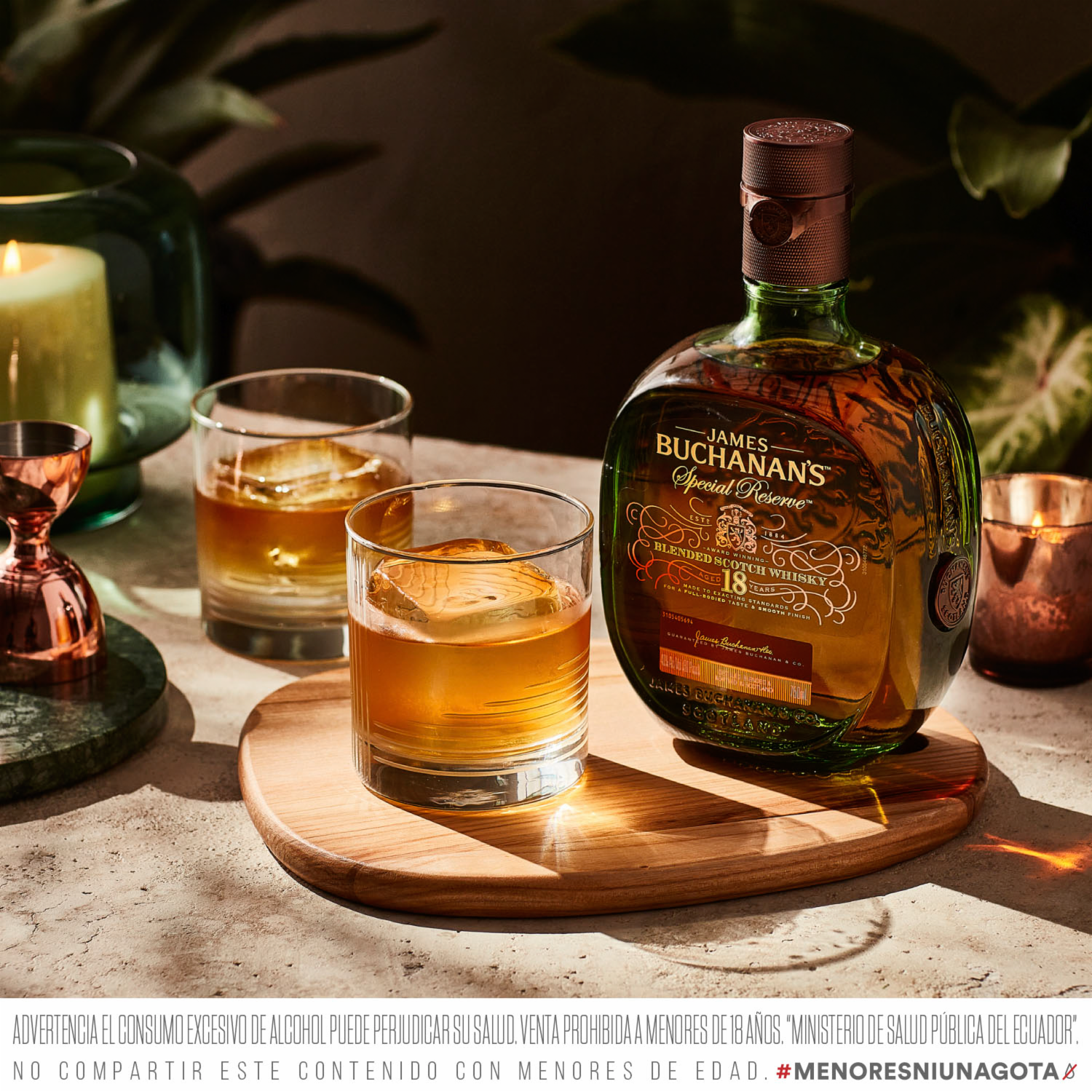 Whisky Reserva Special 18 Años BUCHANAN´S 750 Ml