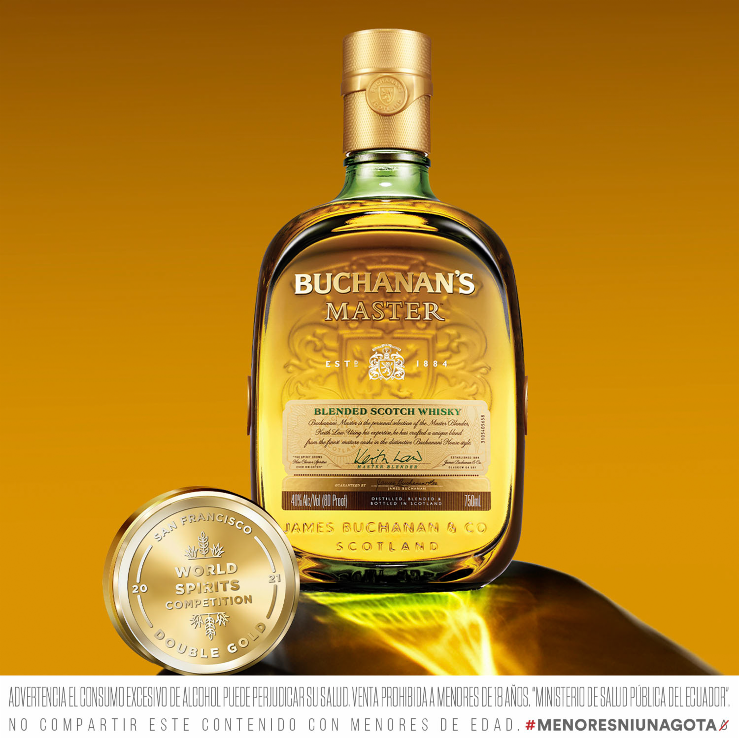 Whisky Master BUCHANAN´S 750 Ml