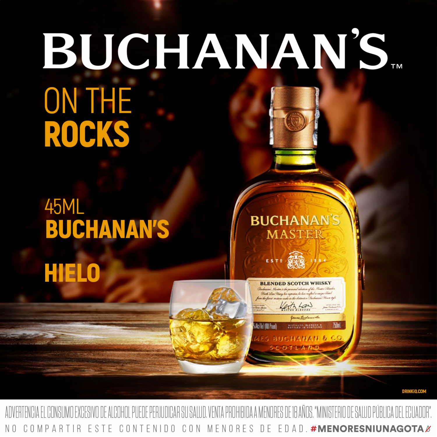 Whisky Master BUCHANAN´S 750 Ml