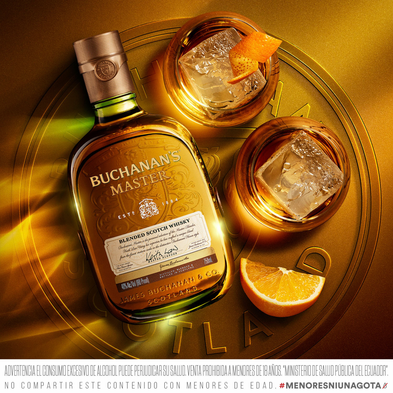 Whisky Master BUCHANAN´S 750 Ml
