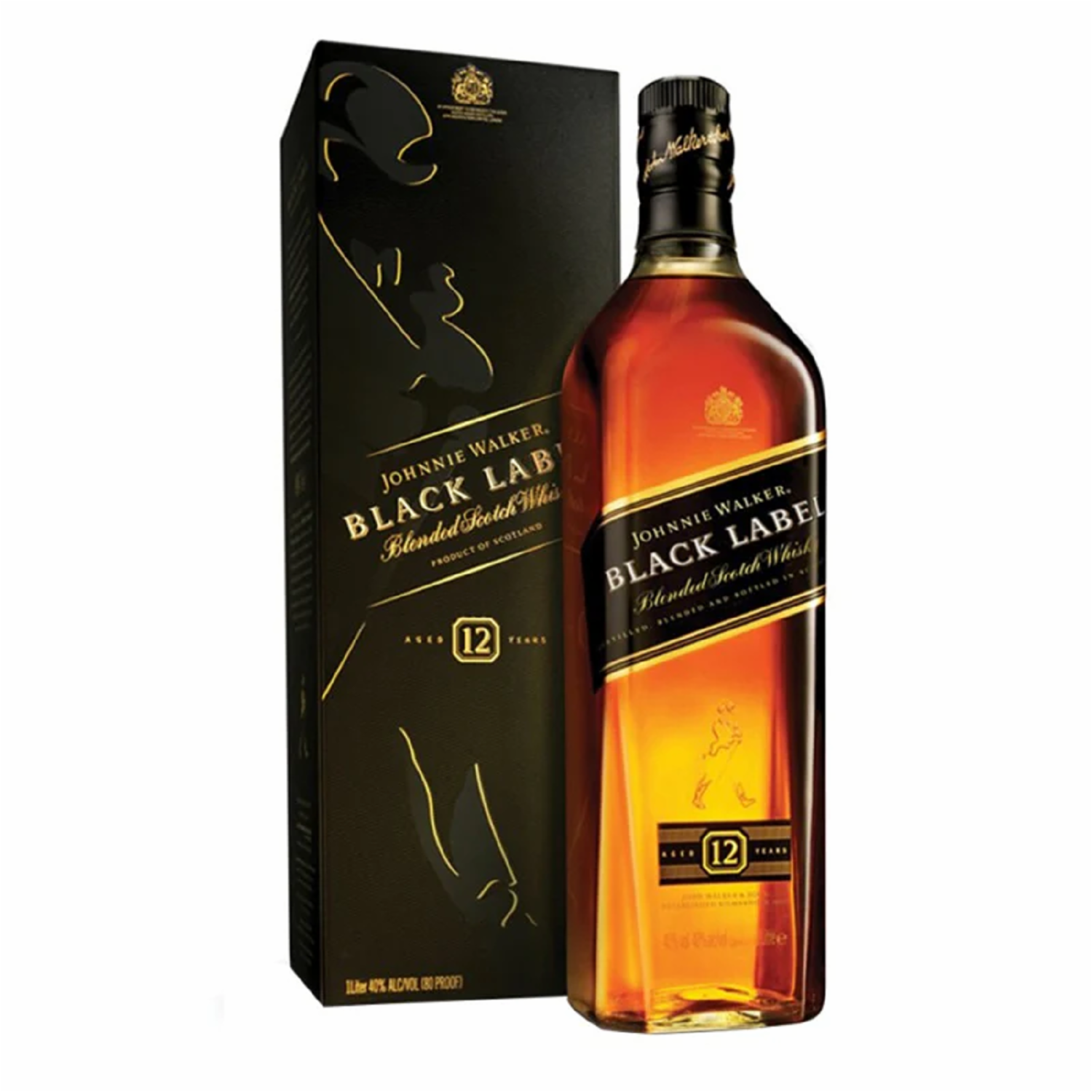 Whisky Black Lable JOHNNIE WALKER 750 Ml