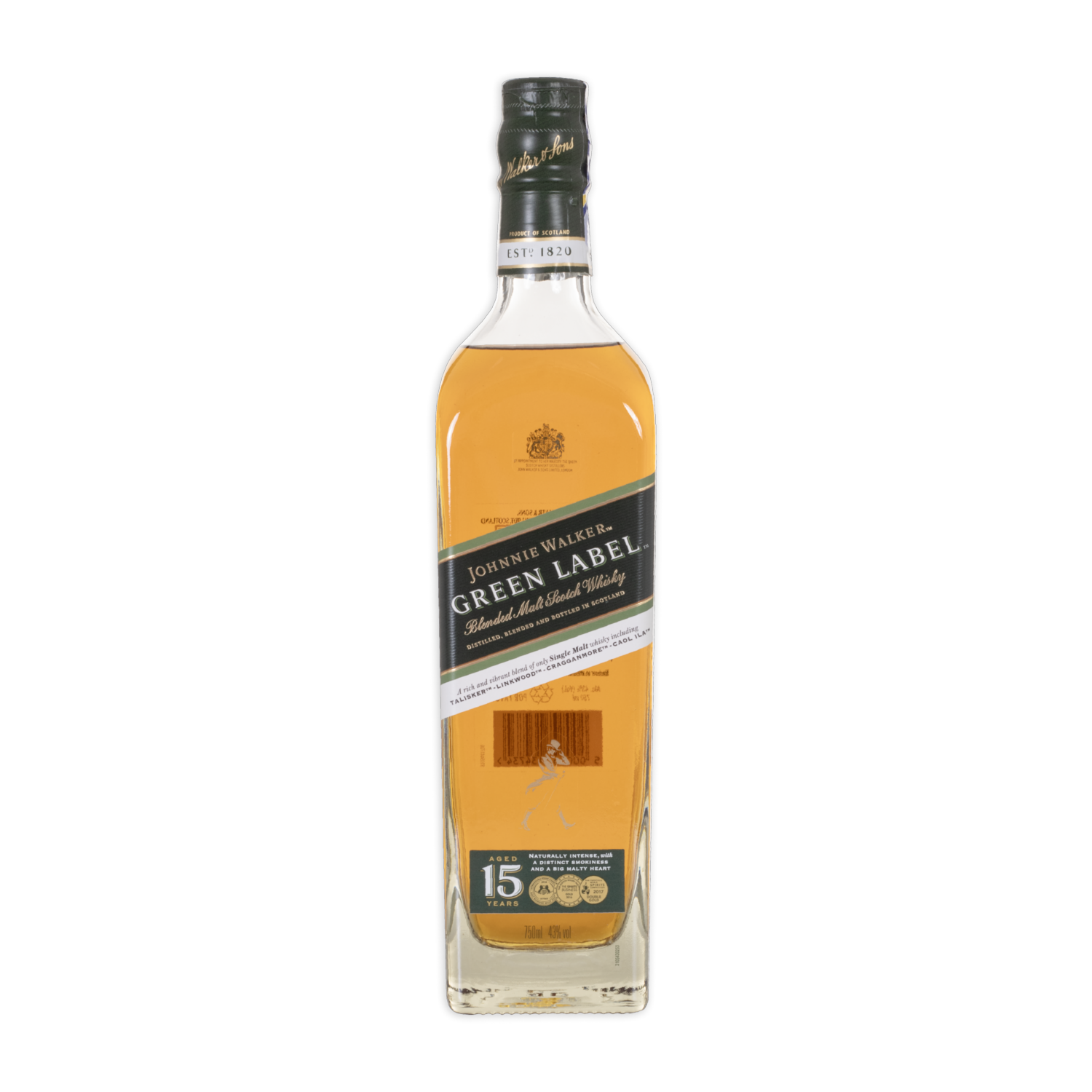 Whisky Green JOHNNIE WALKER 750 Ml