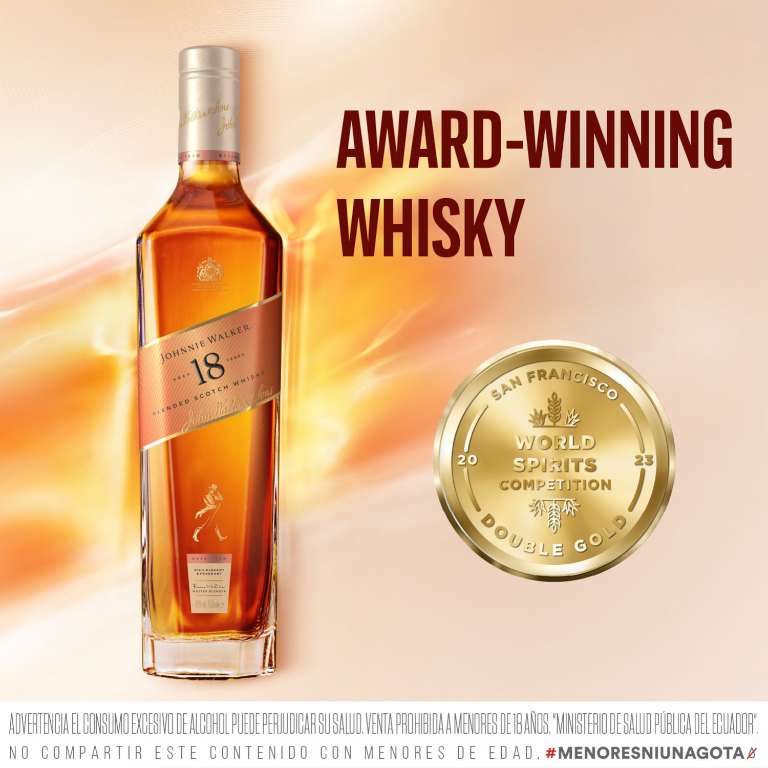 Whisky 18 Años JOHNNIE WALKER 750 Ml