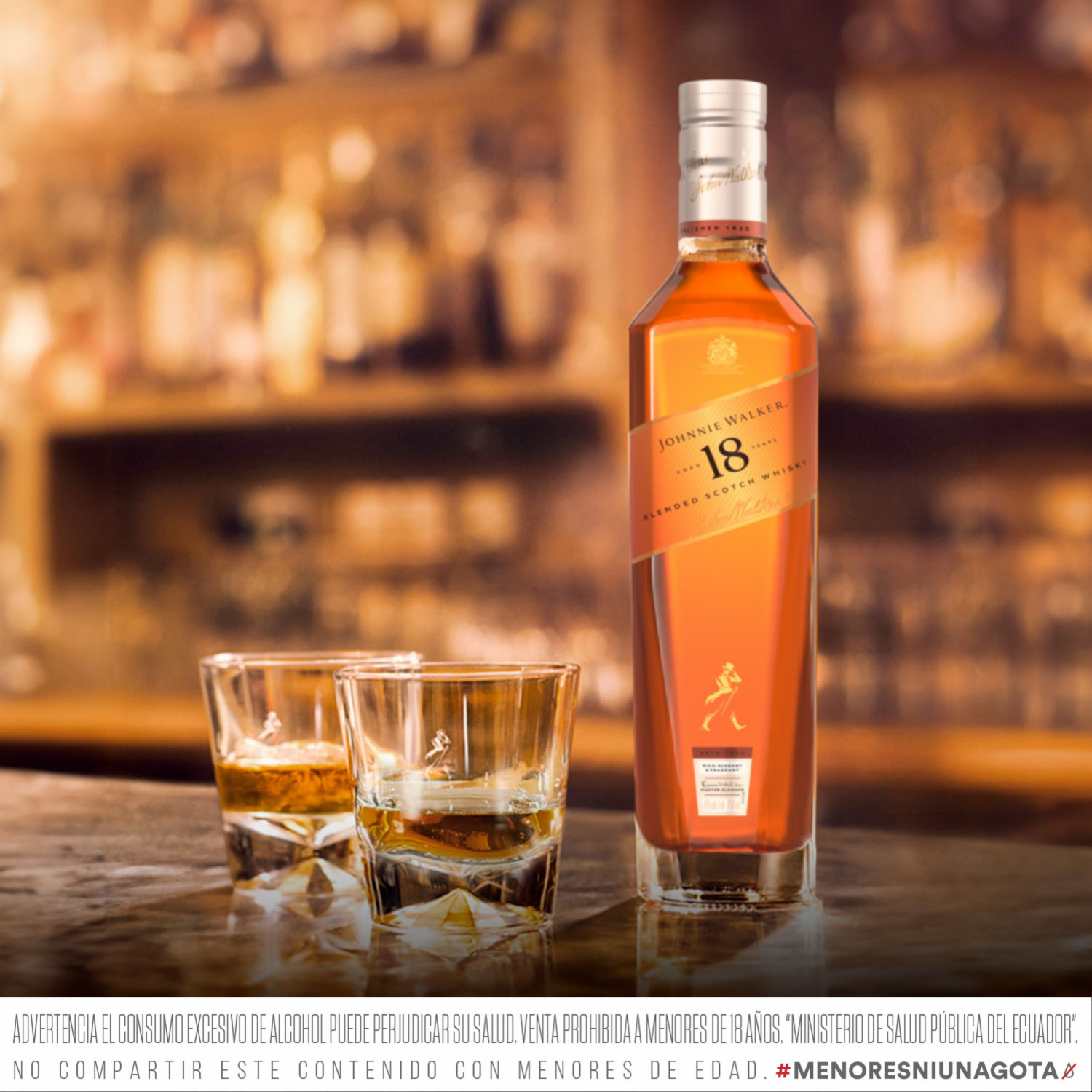 Whisky 18 Años JOHNNIE WALKER 750 Ml