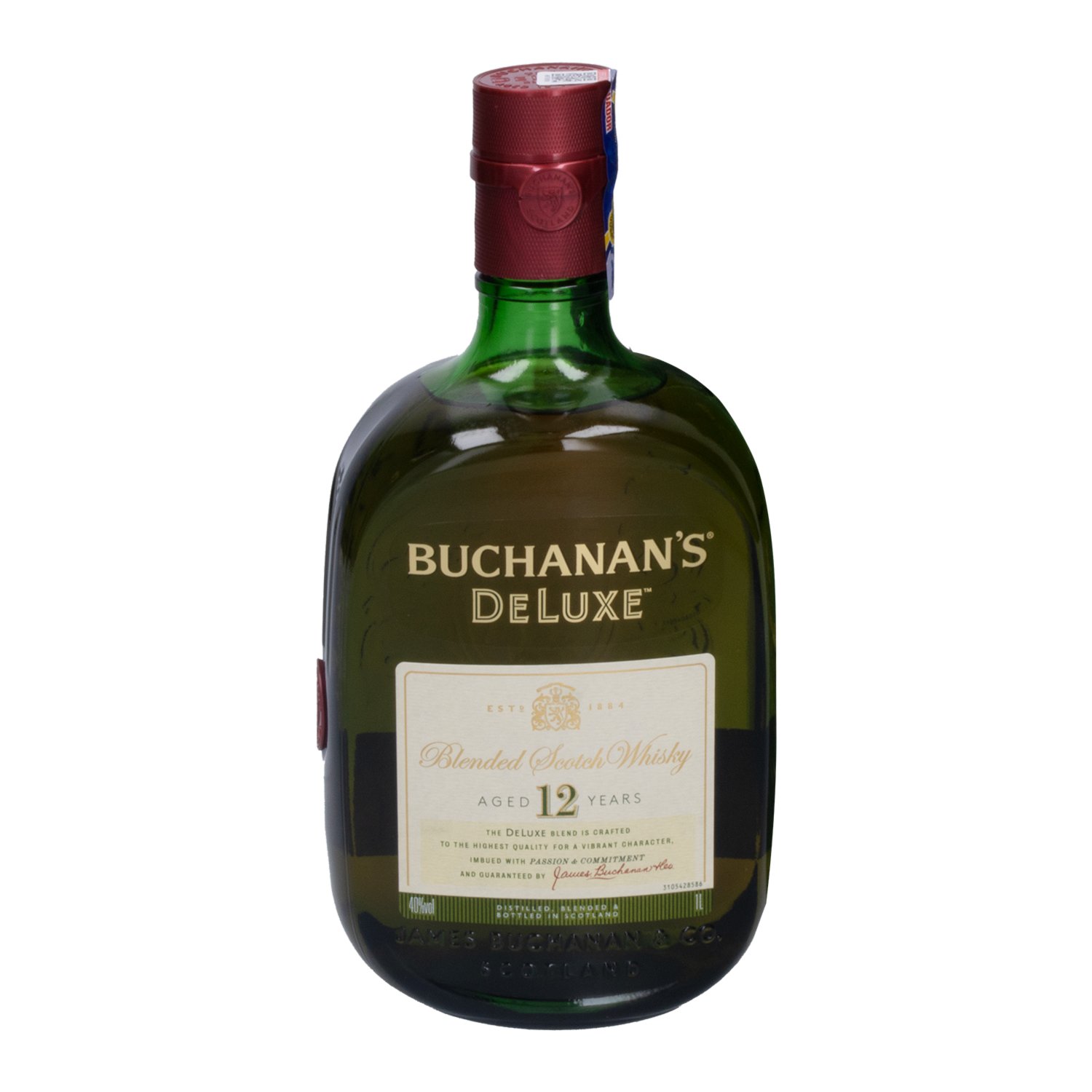 Whisky Deluxe 12 Años BUCHANAN´S 1000 Ml