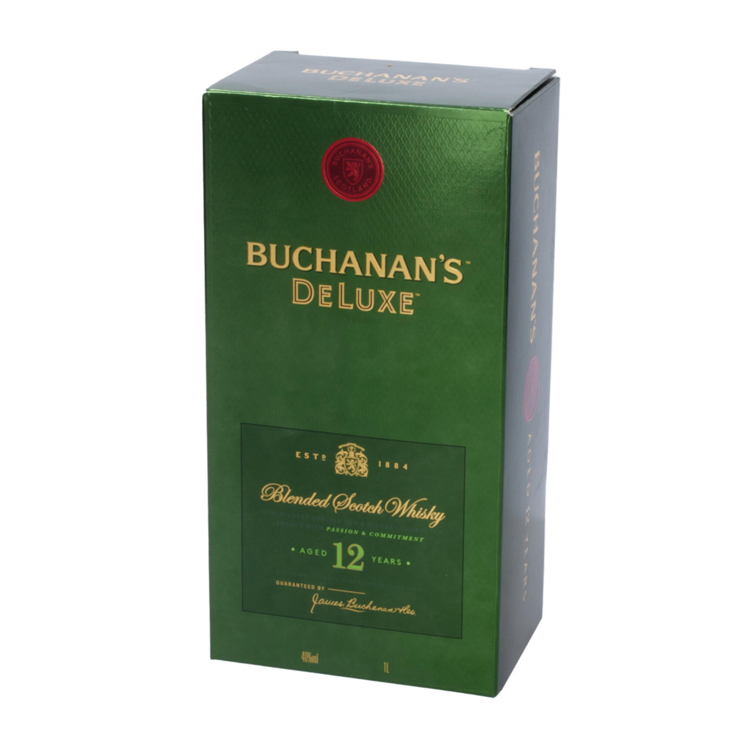 Whisky Deluxe 12 Años BUCHANAN´S 1000 Ml
