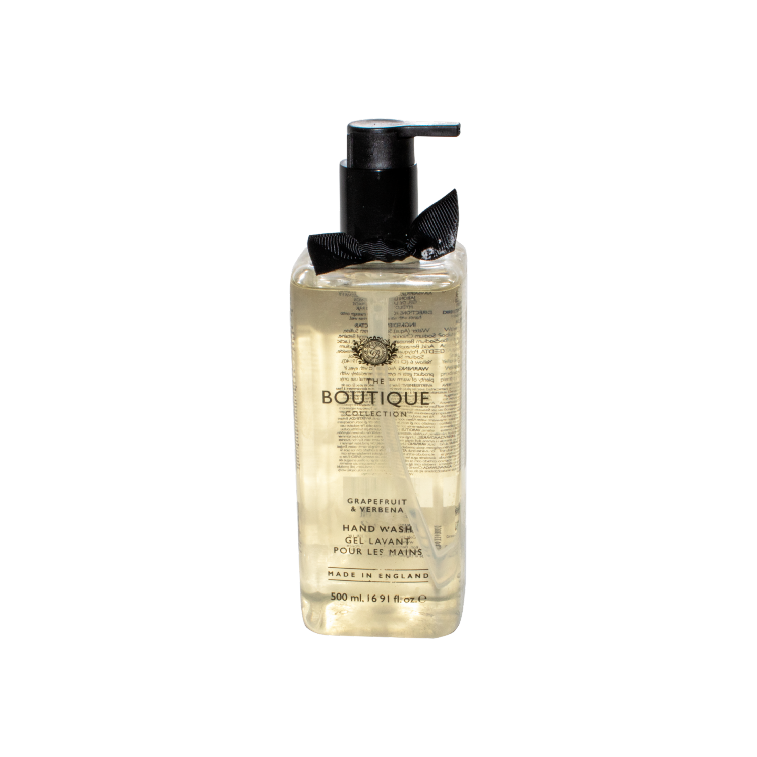 Jabón Líquido De Manos Toronja Y Verbena THE BOUTIQUE COLLECTION 500 Ml