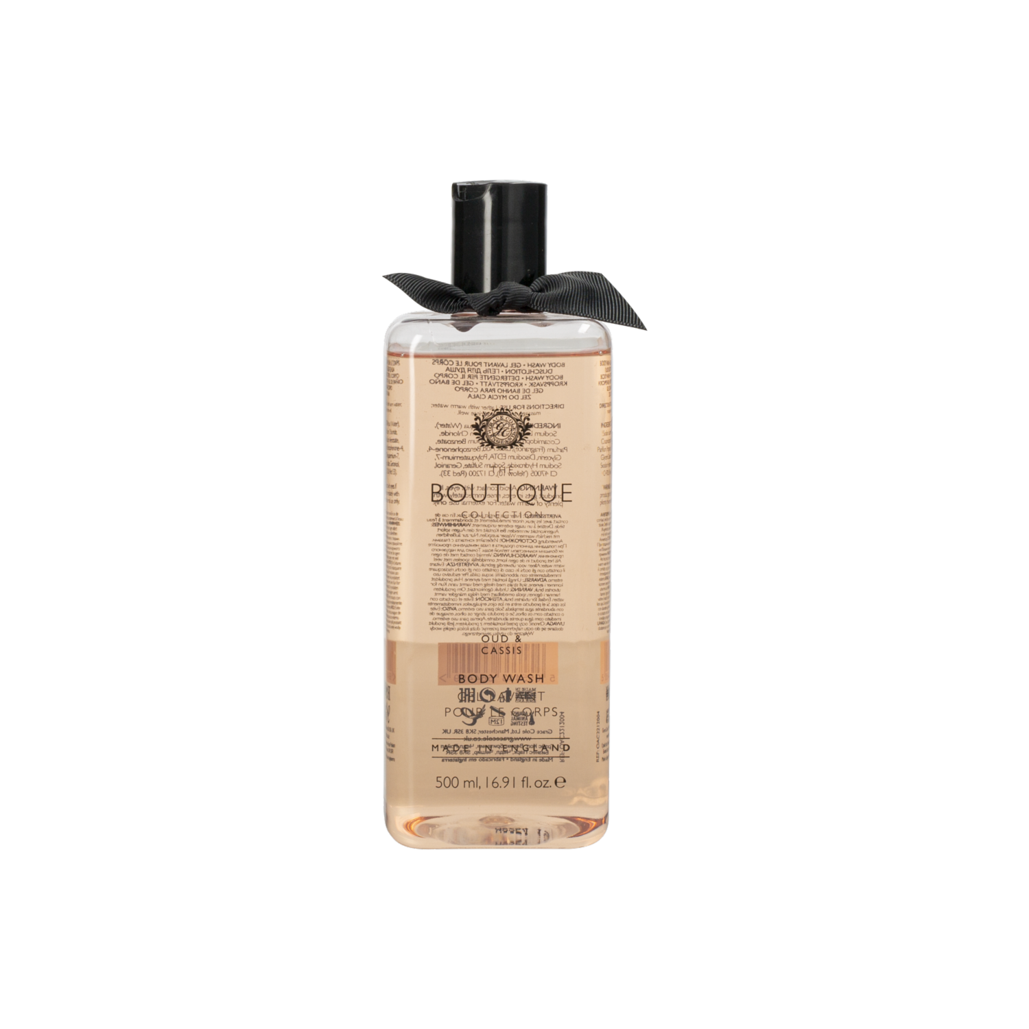 Jabón Líquido Corporal Oud Y Cassis THE BOUTIQUE COLLECTION 500 Ml