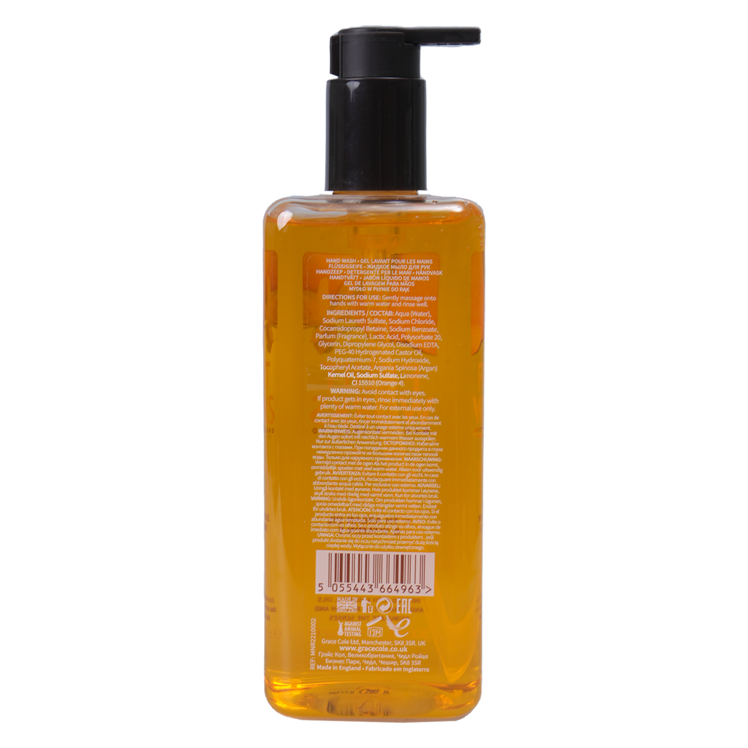 Jabón Líquido De Manos Fruit Works Mandarina Y Neroli FRUIT WORKS 500 Ml