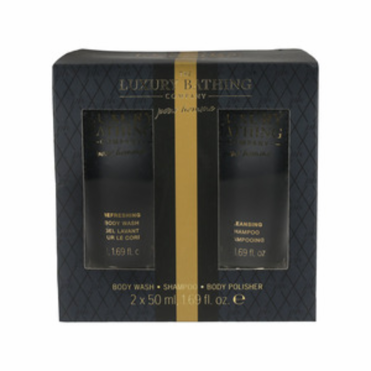 Set Para Dama De Jabón, Shampoo Y Esponja LUXURY BATHING Tipo Spa