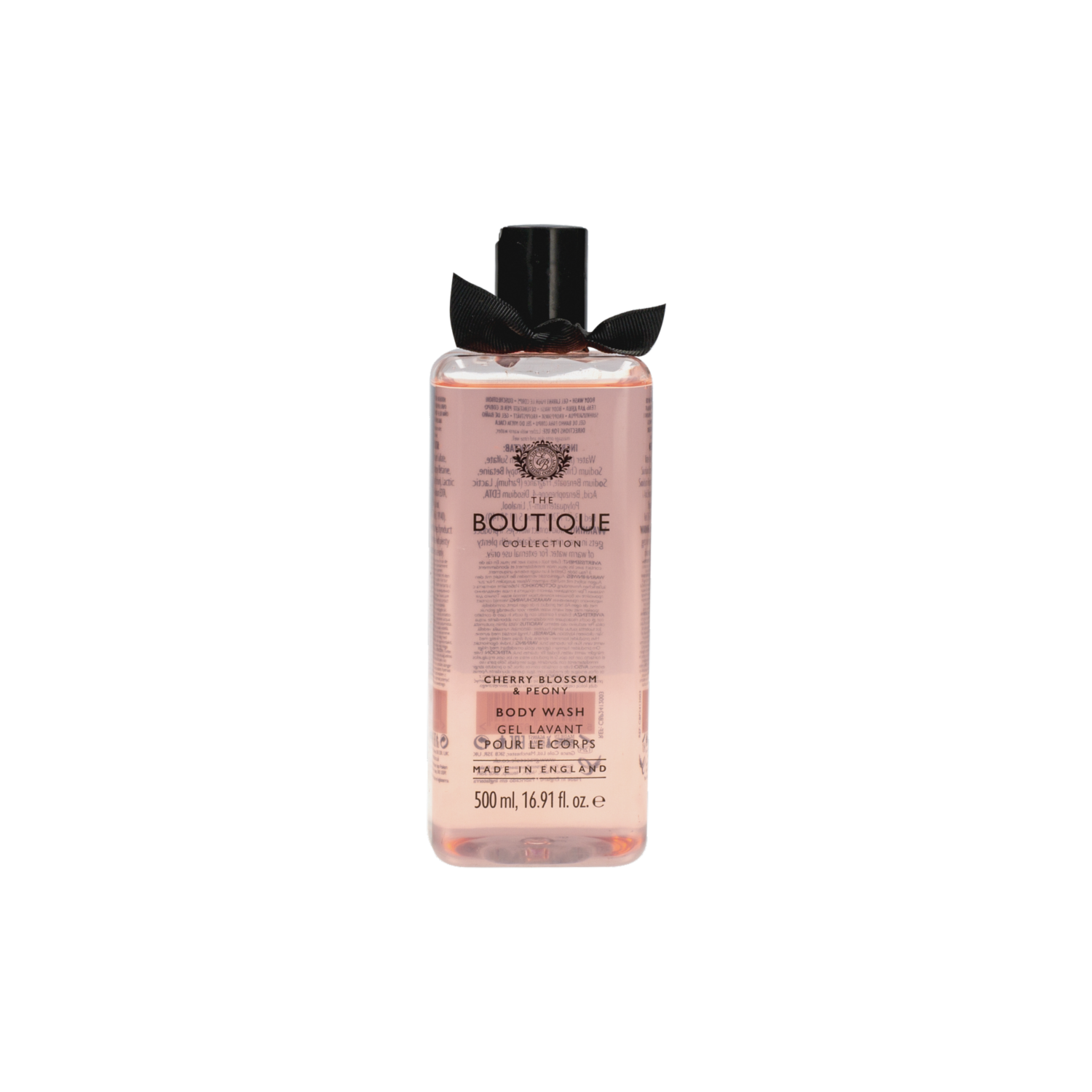 Jabón Líquido Corporal Flor De Cereza Y Peoni THE BOUTIQUE COLLECTION 500 Ml