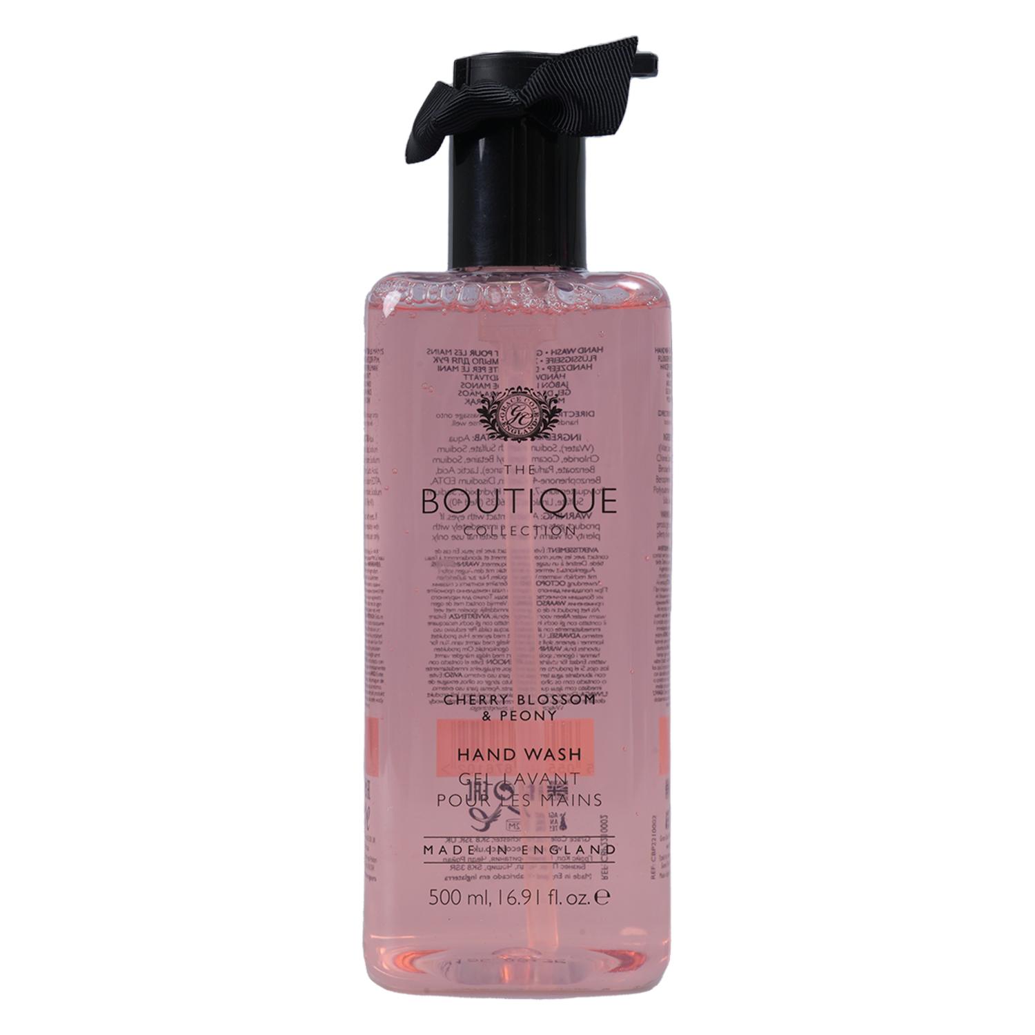 Jabón Líquido De Manos Flor De Cereza Y Peoni THE BOUTIQUE COLLECTION 500 Ml