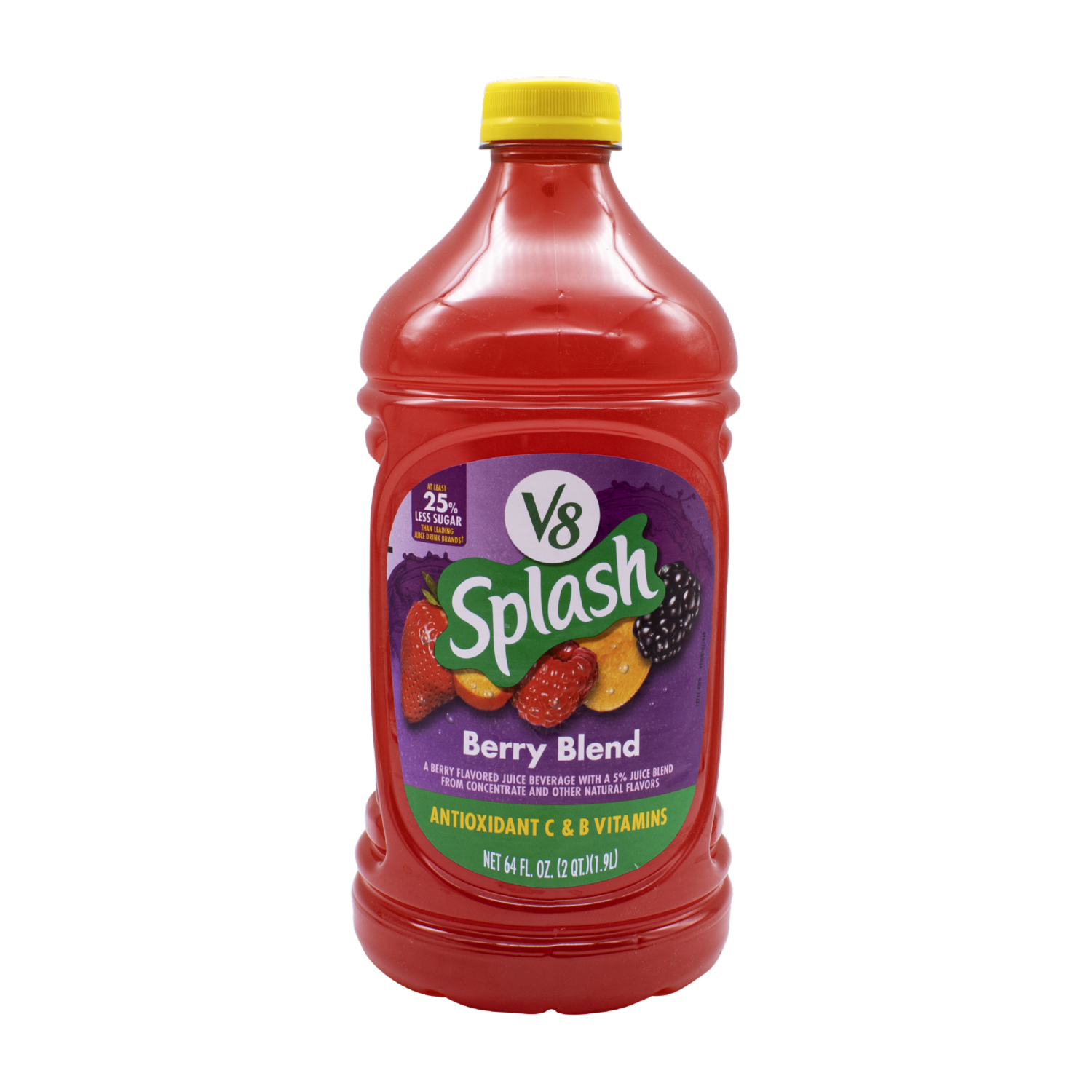 Jugo Splash Berry Frutos Del Bosque V8 1 890 ml