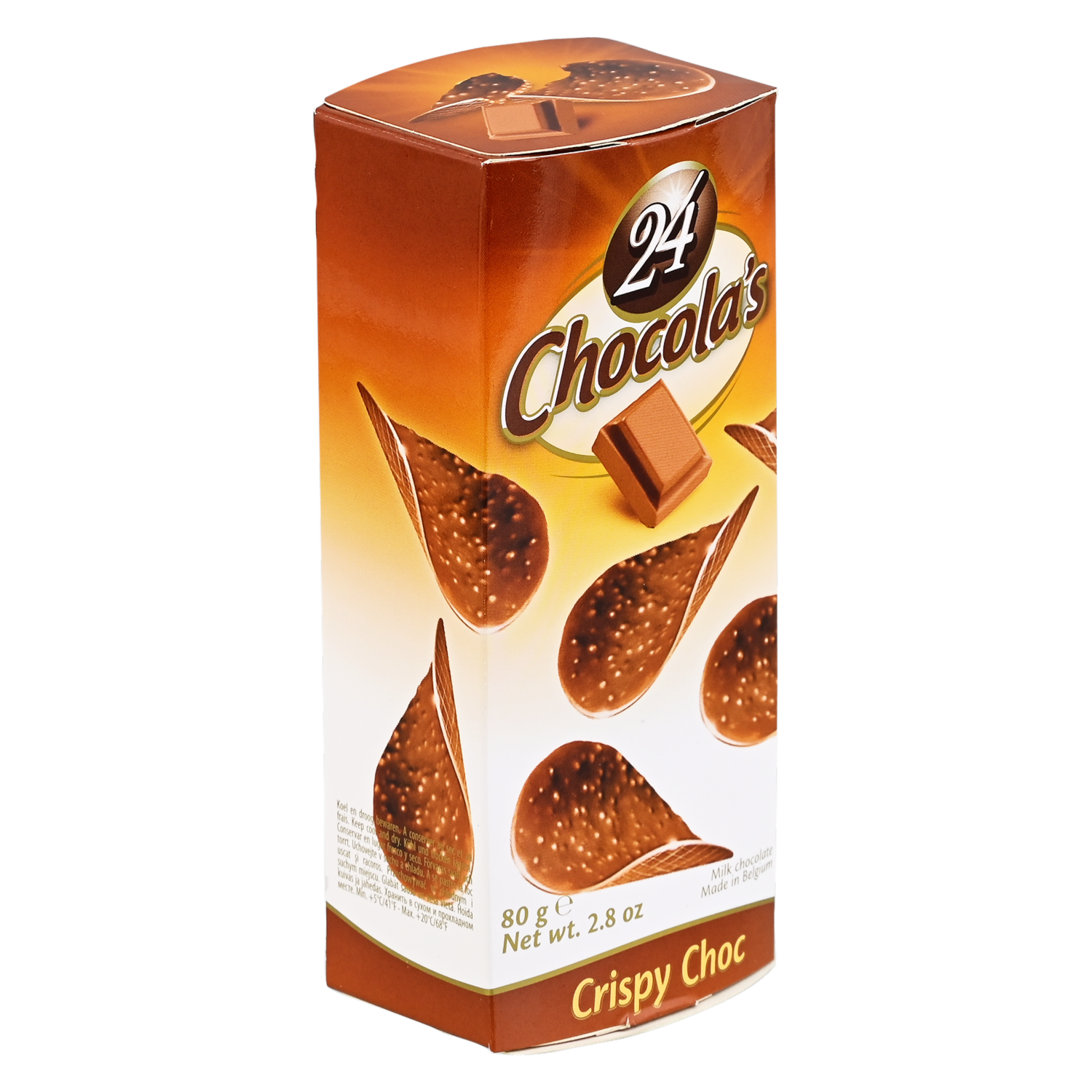 Crispy De Chocolate con Leche CHOCOLA’S 80 G