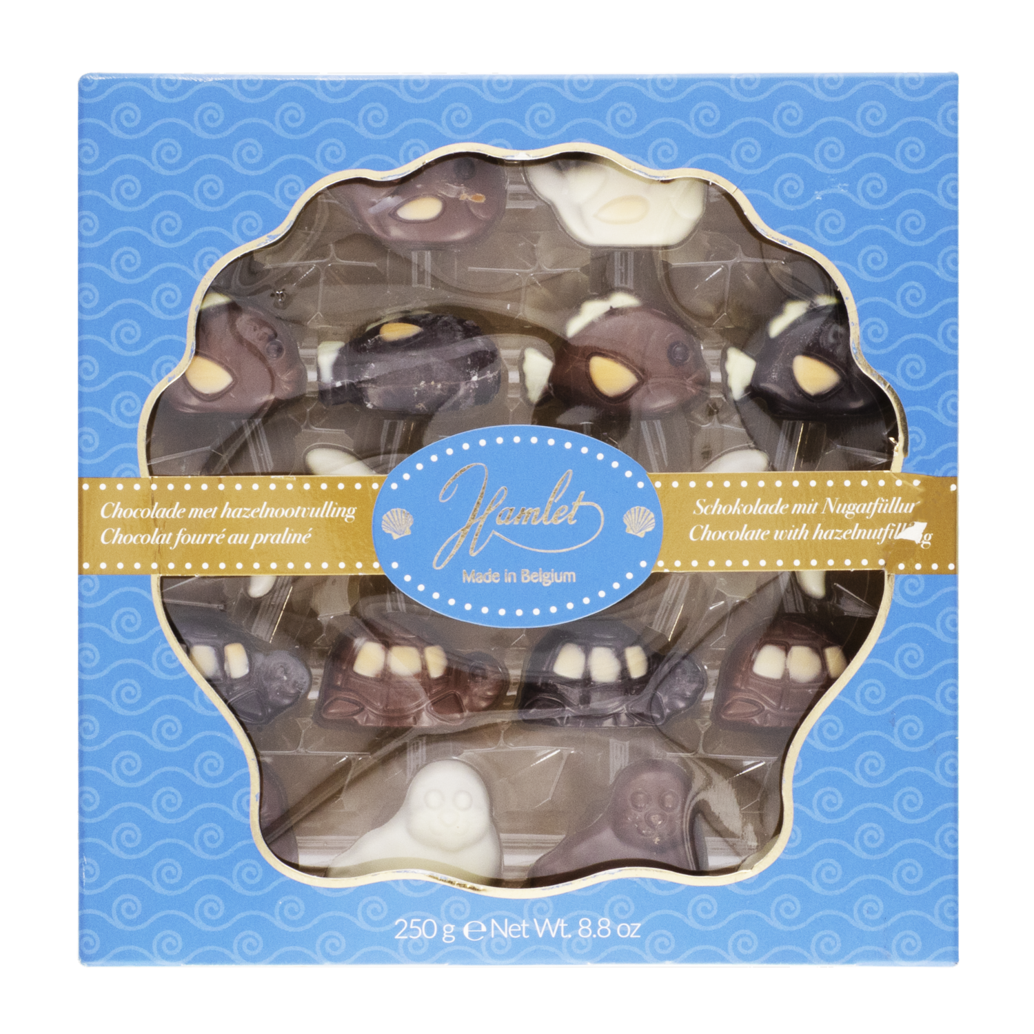 Chocolate Figuras Océano HAMLET 250 G