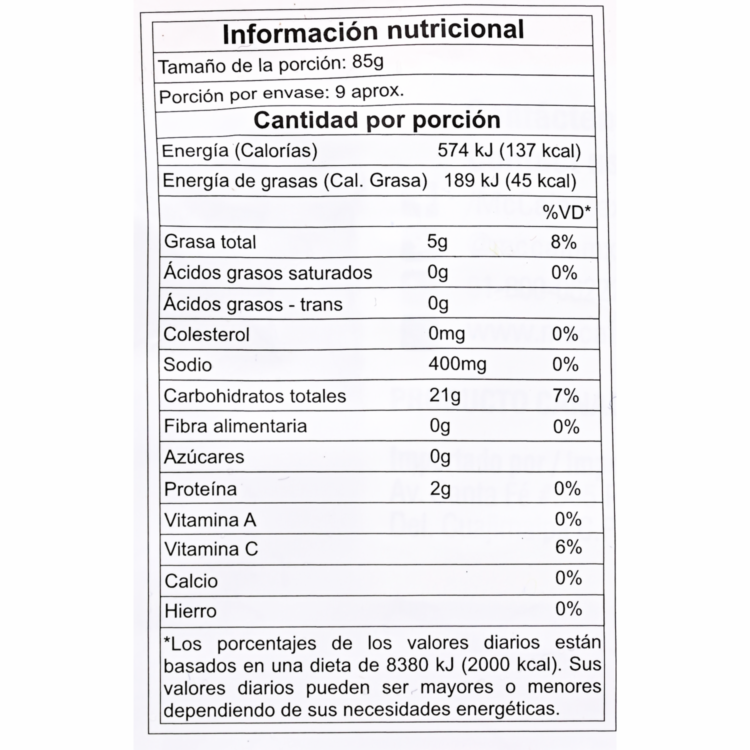 Papas Super Crisps MCCAIN 750 g