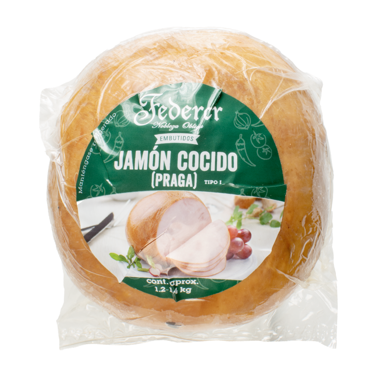 Jamón Praga FEDERER Al Peso