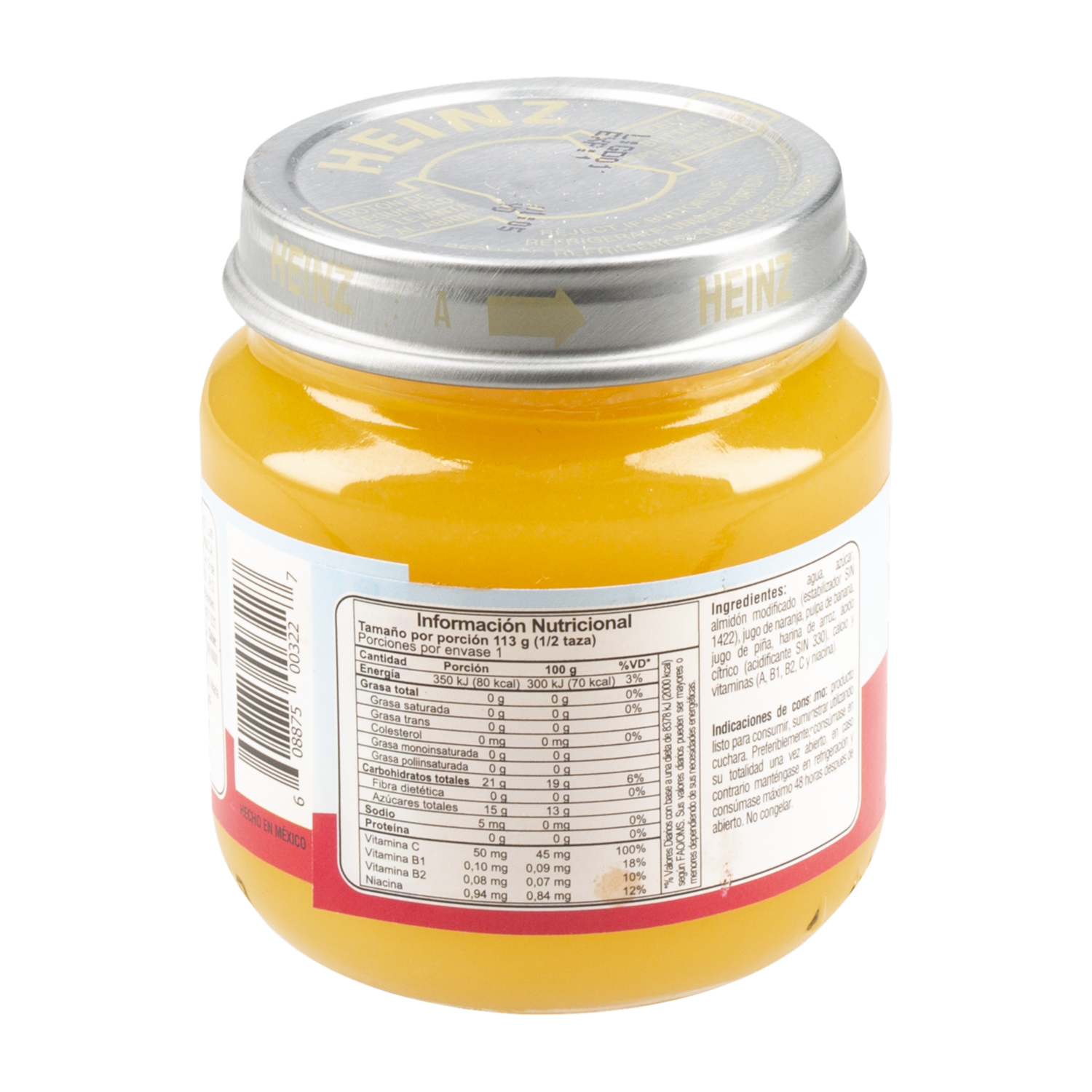 Compota Postre De Frutas HEINZ 113 g