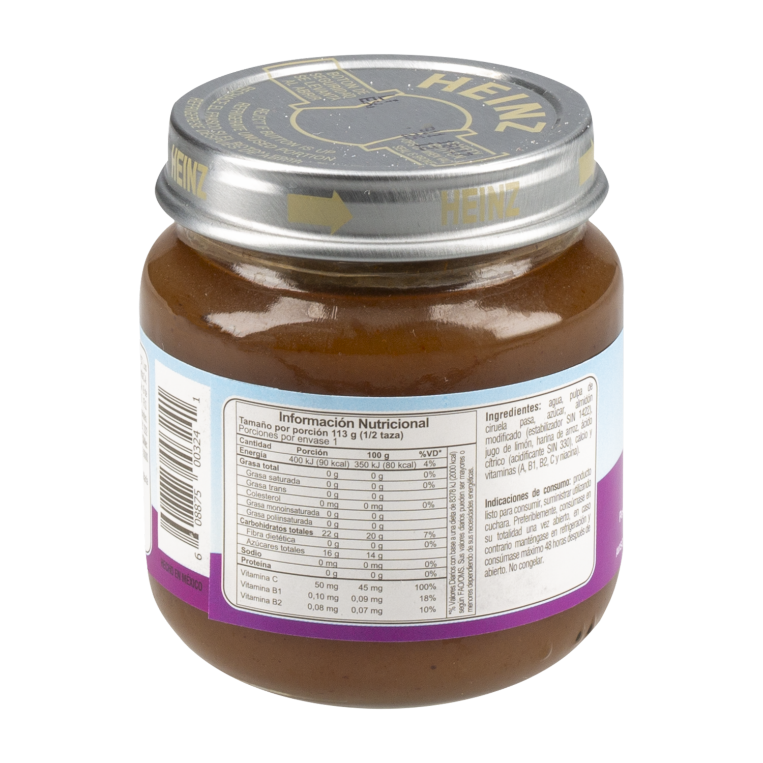 Compota De Ciruelas Pasas HEINZ 113 G
