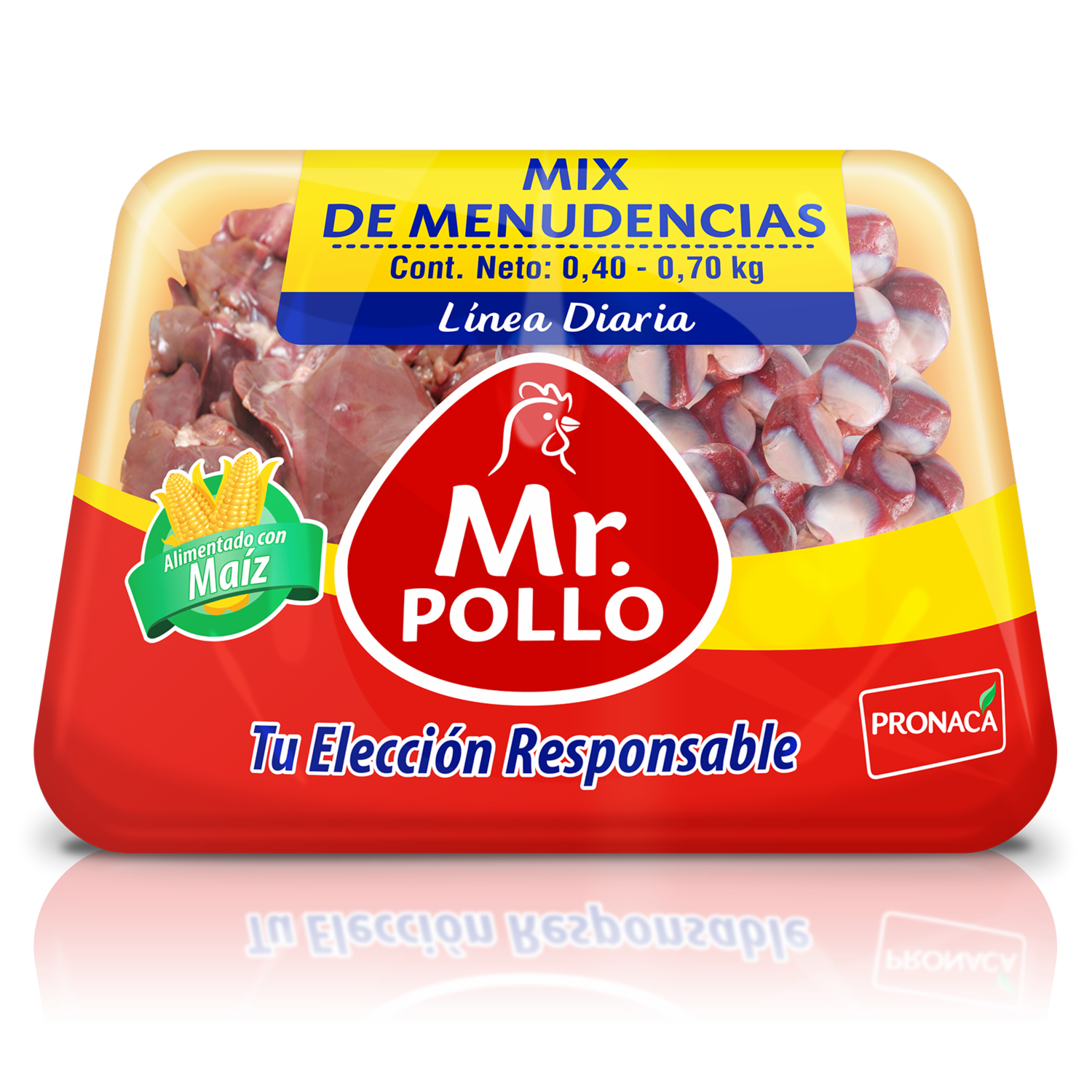 Menudencias Bandeja MR. POLLO Al Peso