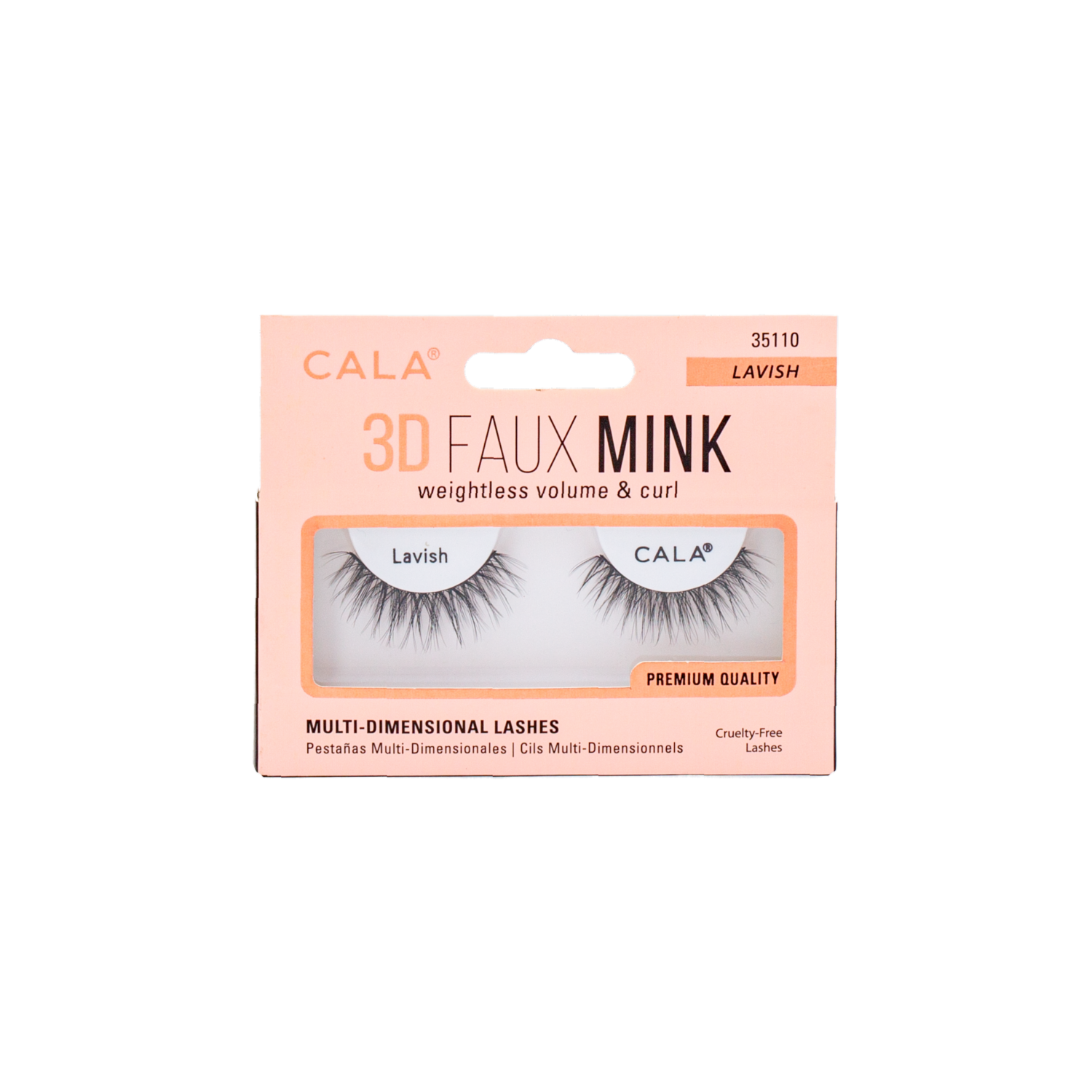 Pestañas Postizas 3D Faux Mink Lashes – Lavish CALA 1 U
