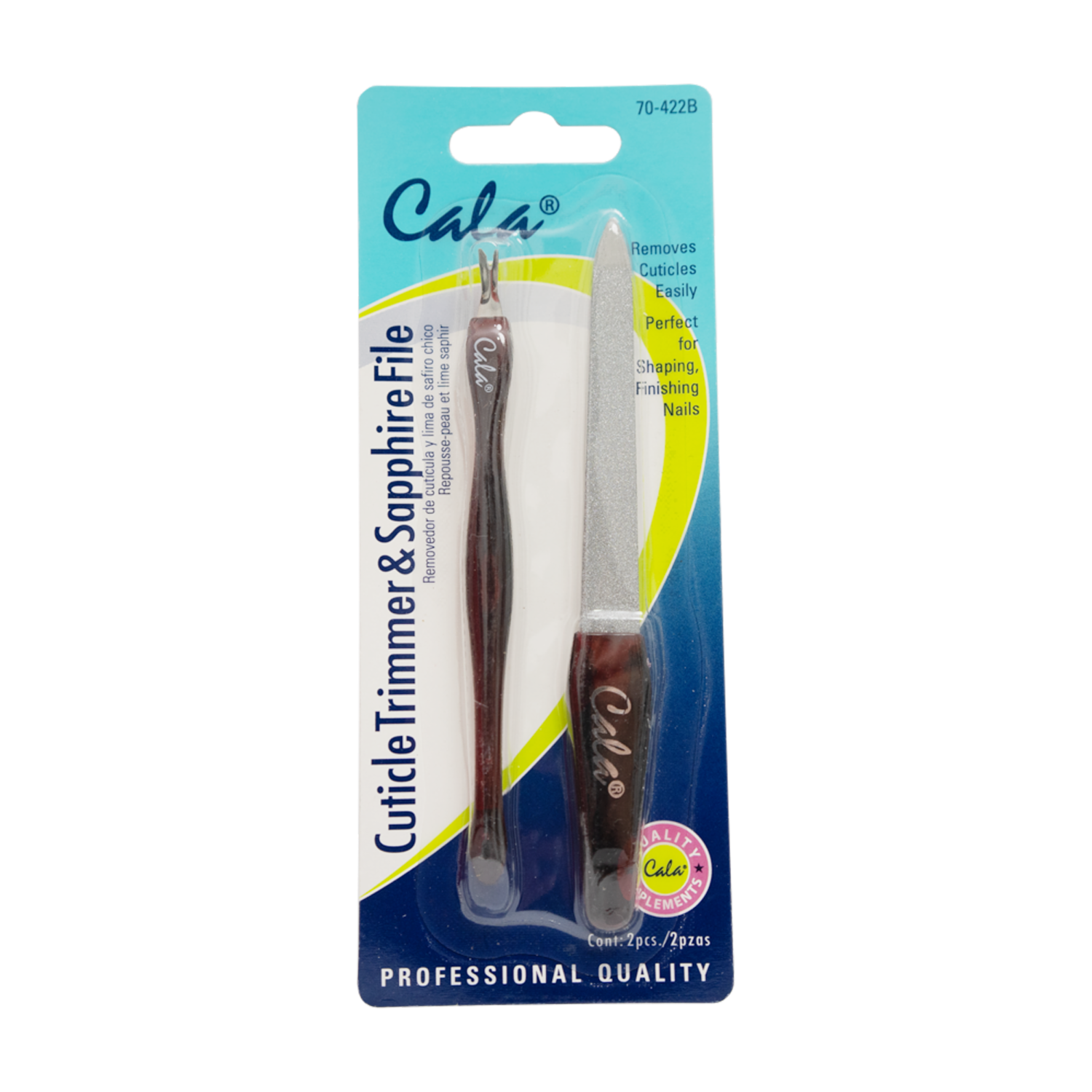 Removedor De Cutícula Y Lima Cuticle CALA Unidad