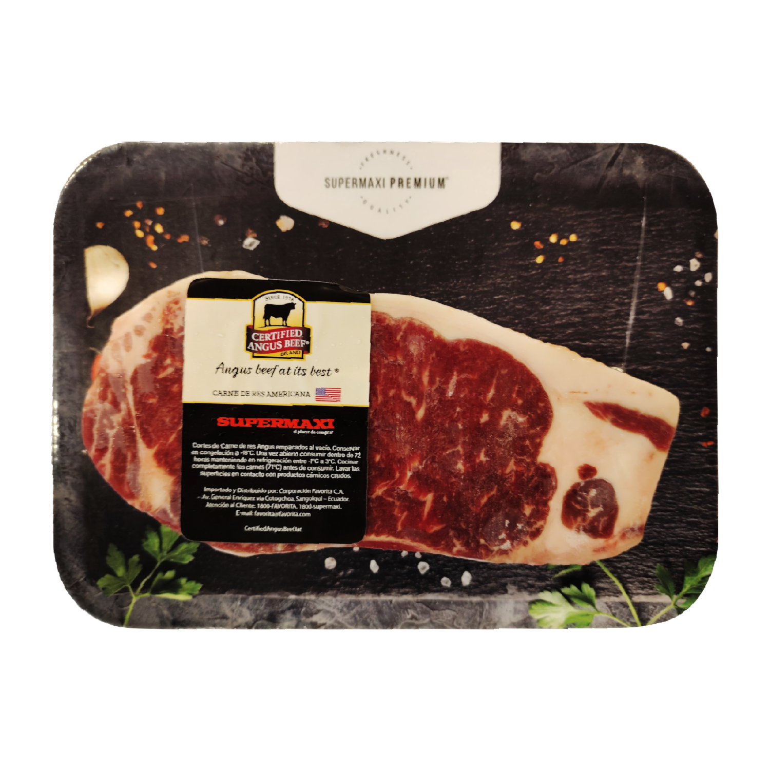 Ny Strip Steak CERTIFIED ANGUS BEEF USA Al Peso