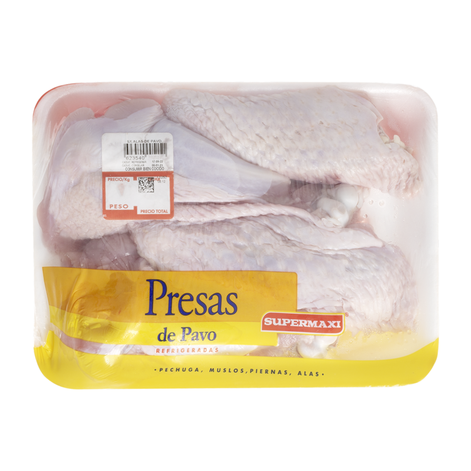 Alitas De Pavo Charol SUPERMAXI Al Peso