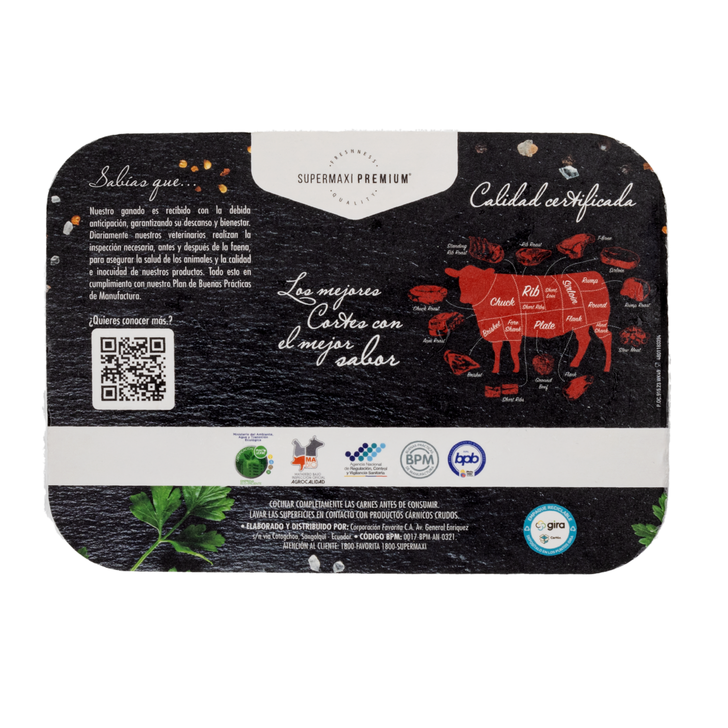 Ribeye Steak Angus De Res CERTIFIED ANGUS BEEF USA Al Peso