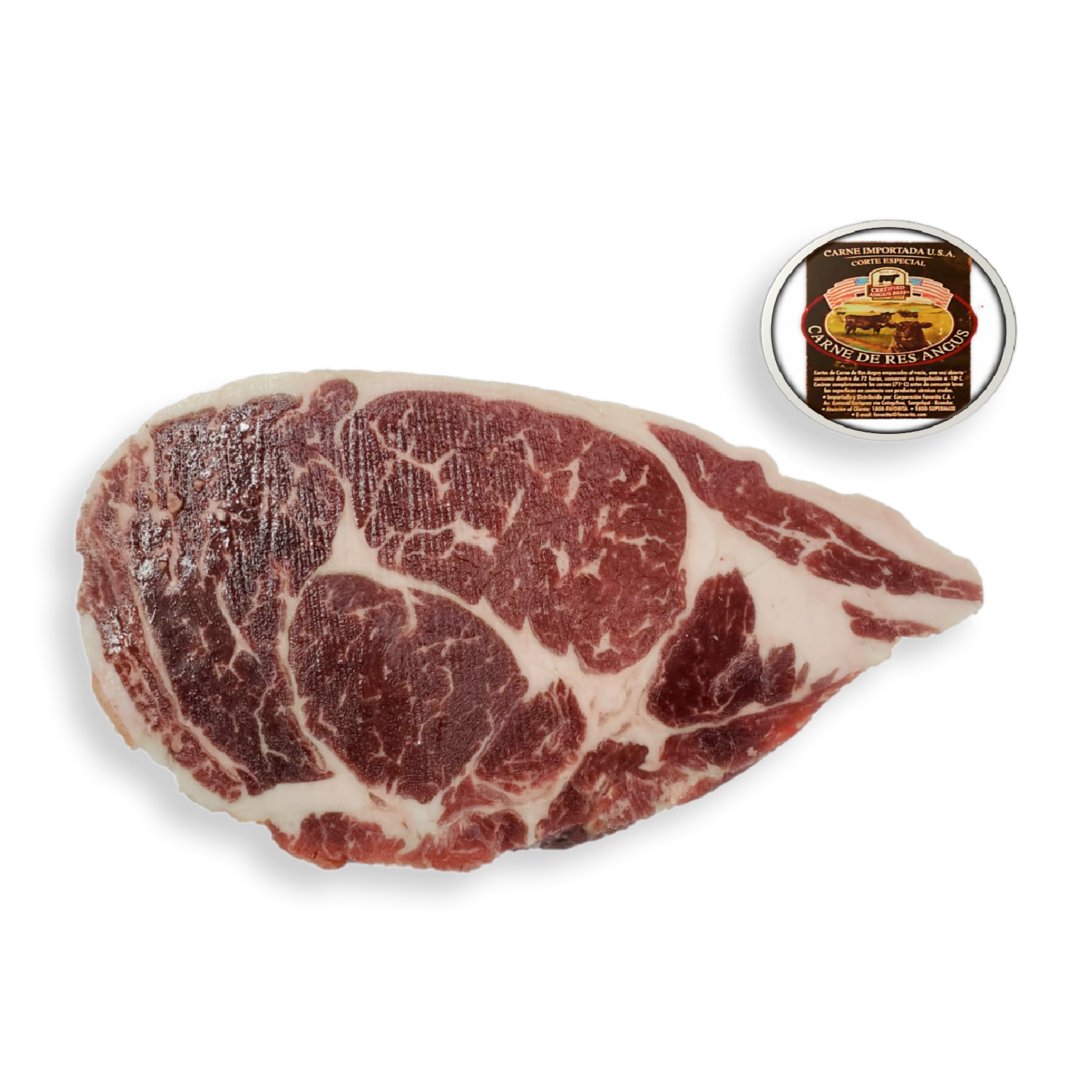 Ribeye Steak Angus De Res CERTIFIED ANGUS BEEF USA Al Peso