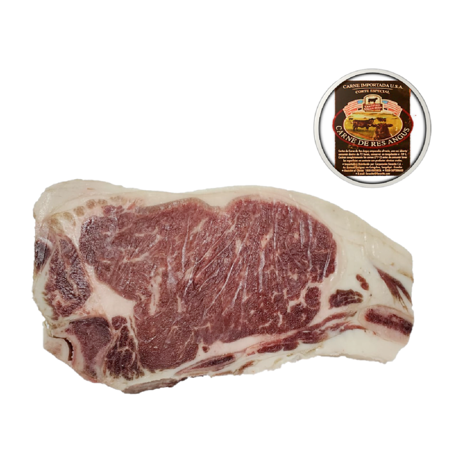 Club Steak De Res CERTIFIED ANGUS BEEF USA Al Peso