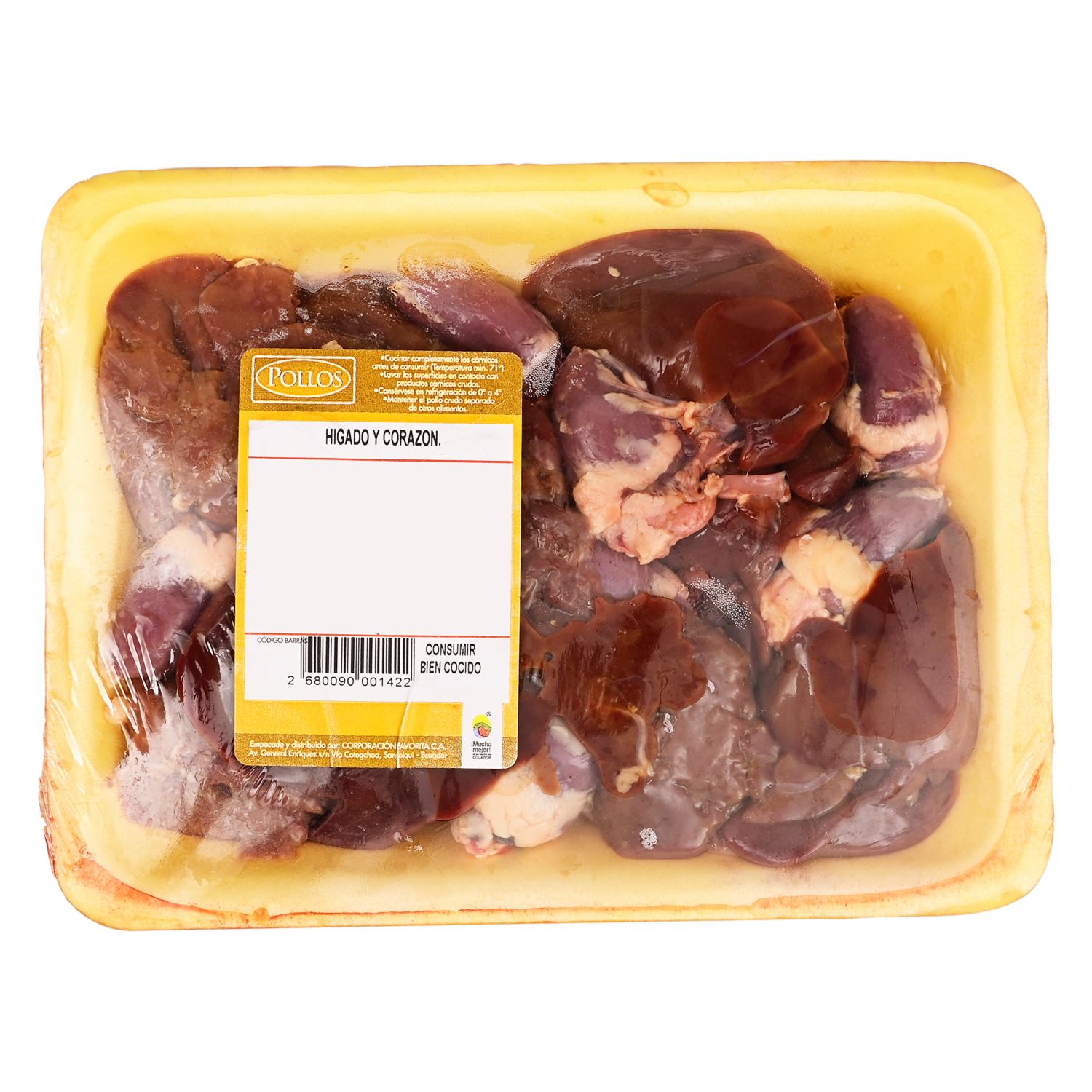 Hígado Y Corazón De Pollo POFASA Al Peso