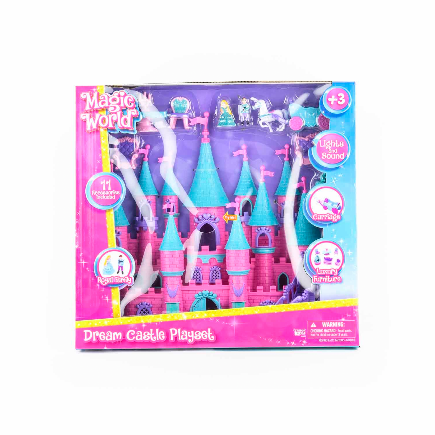 Set De Juego Castillo MAGIC WORLD 11 Piezas