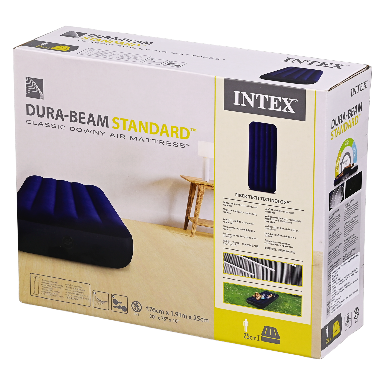 Colchón Inflable Intex Individual INTEX 191 X 76 X 22 Cm