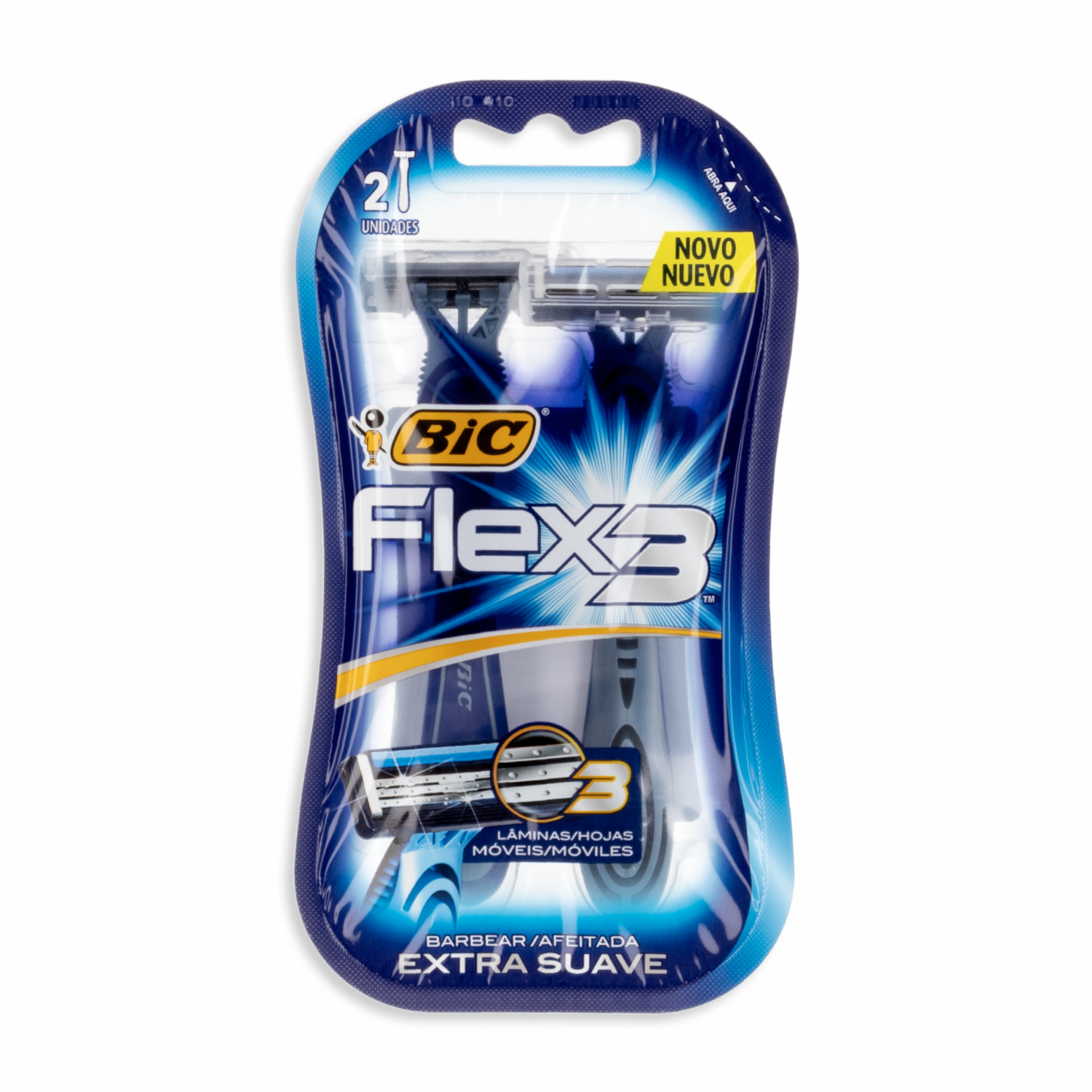 Afeitadora Desechable Flex 3 Extra Suave BIC X 2 Uds