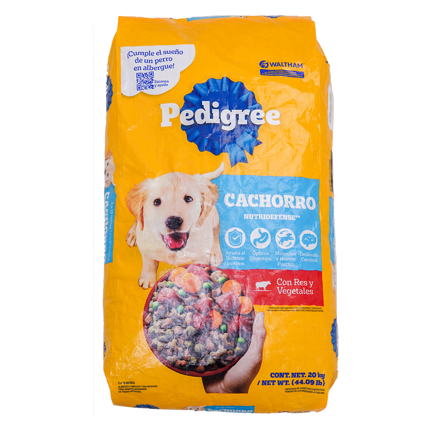 Alimento Para Perros Cachorro PEDIGREE 20000 G