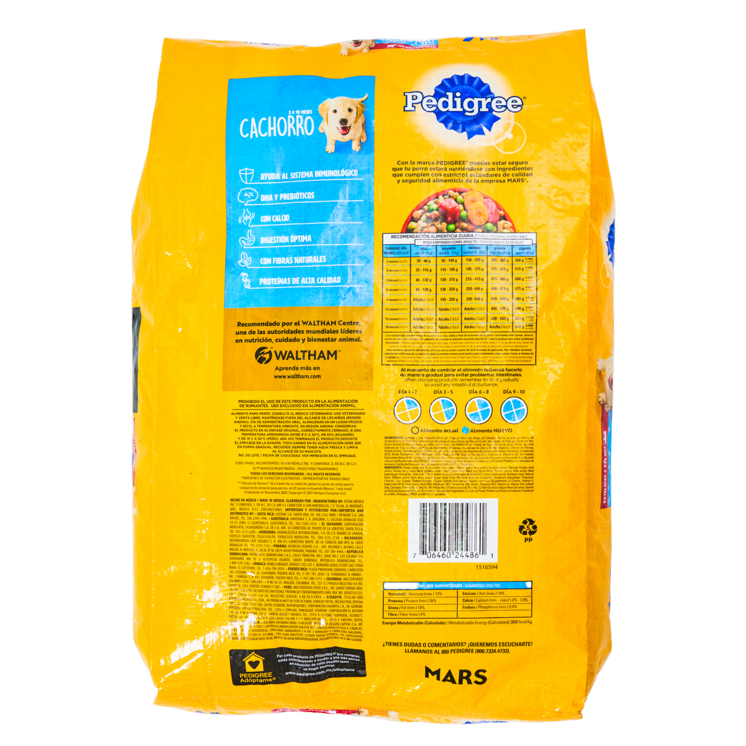 Alimento Para Perros Vital Protection Cachorros PEDIGREE 7 Kg