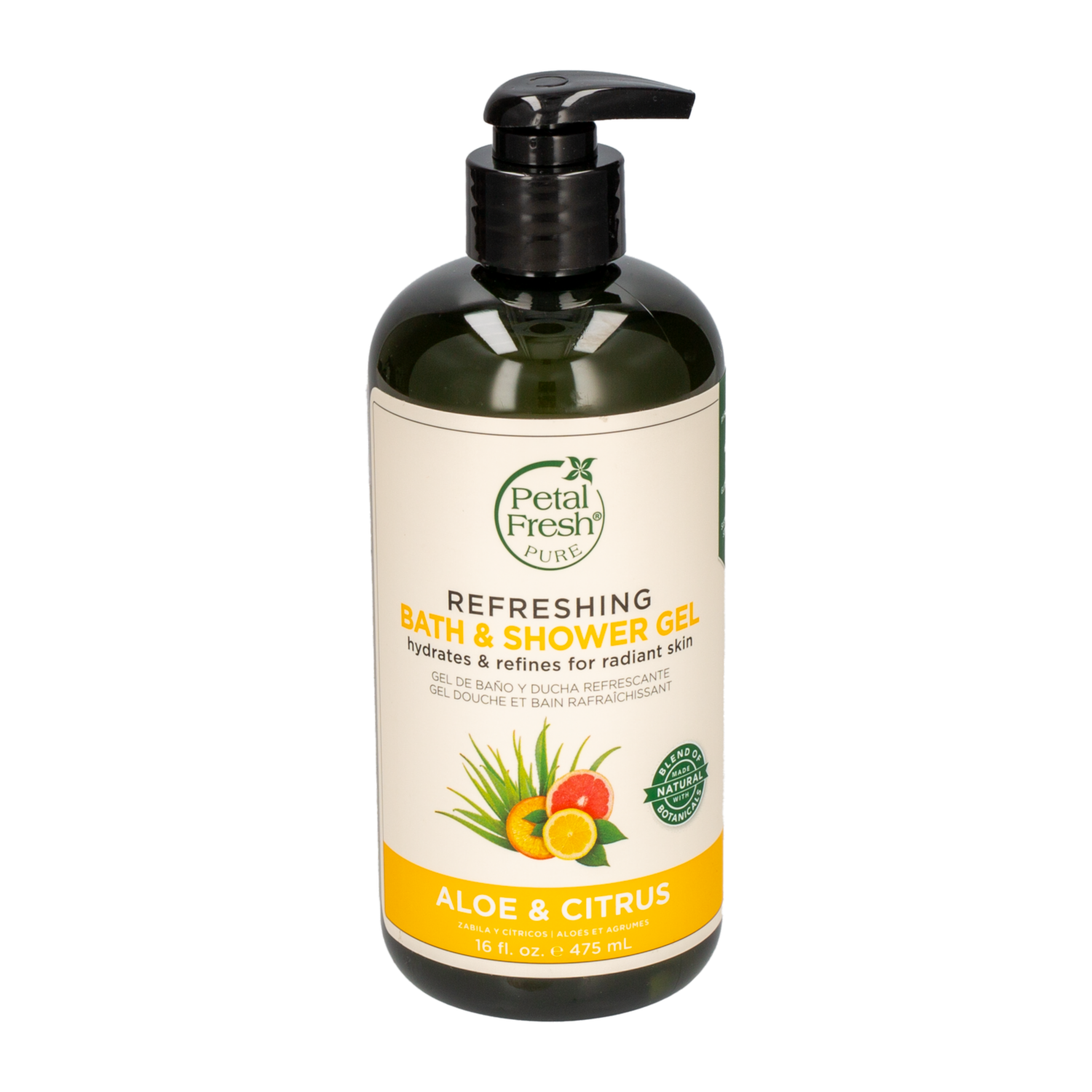 Gel De Ducha Aloe & Citrus Bath & Shower Gel PETAL FRESH PURE 475 Ml