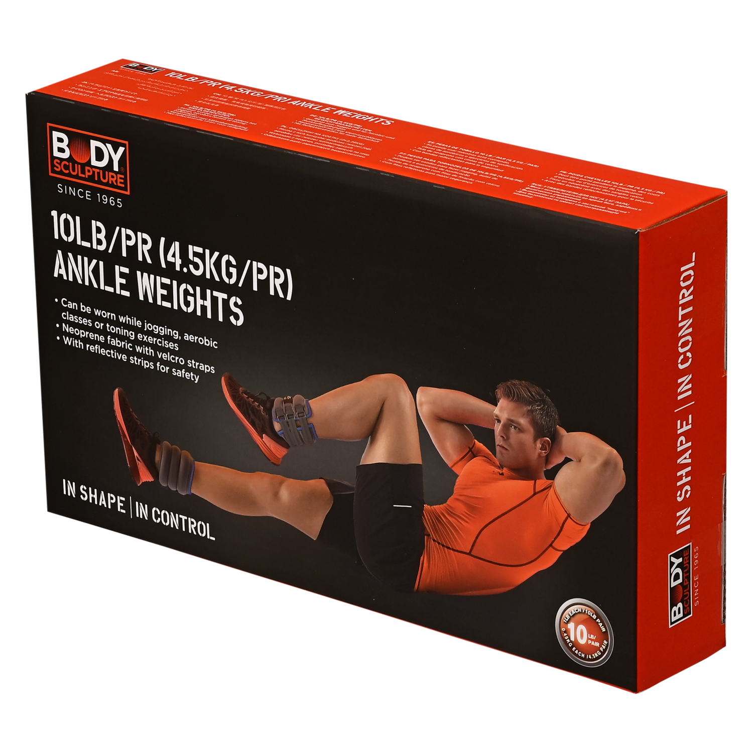 Pesa Para Tobillos Y Muñecas BODY SCULPTURE 2 X 5 Lbs
