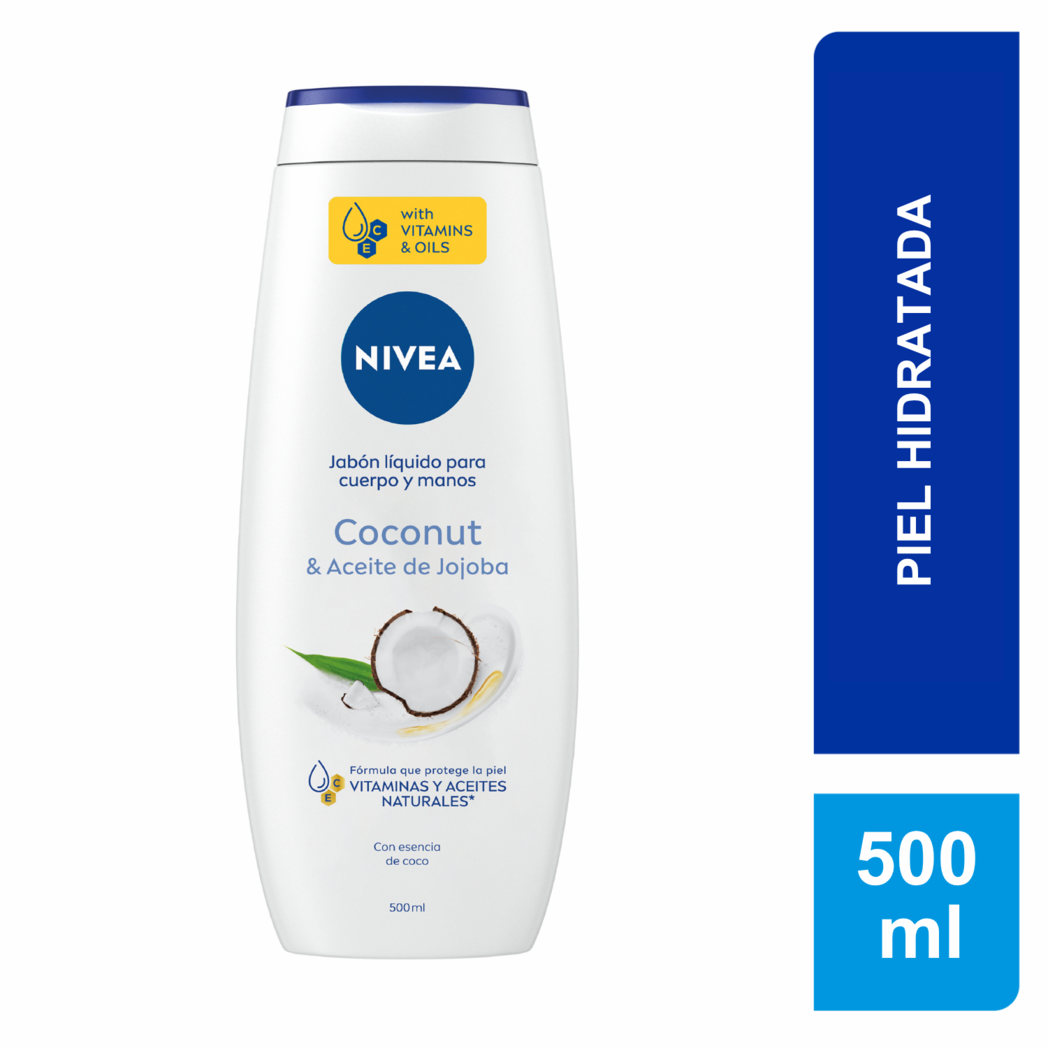 Gel De Baño Aceite De Coco NIVEA 500 Ml