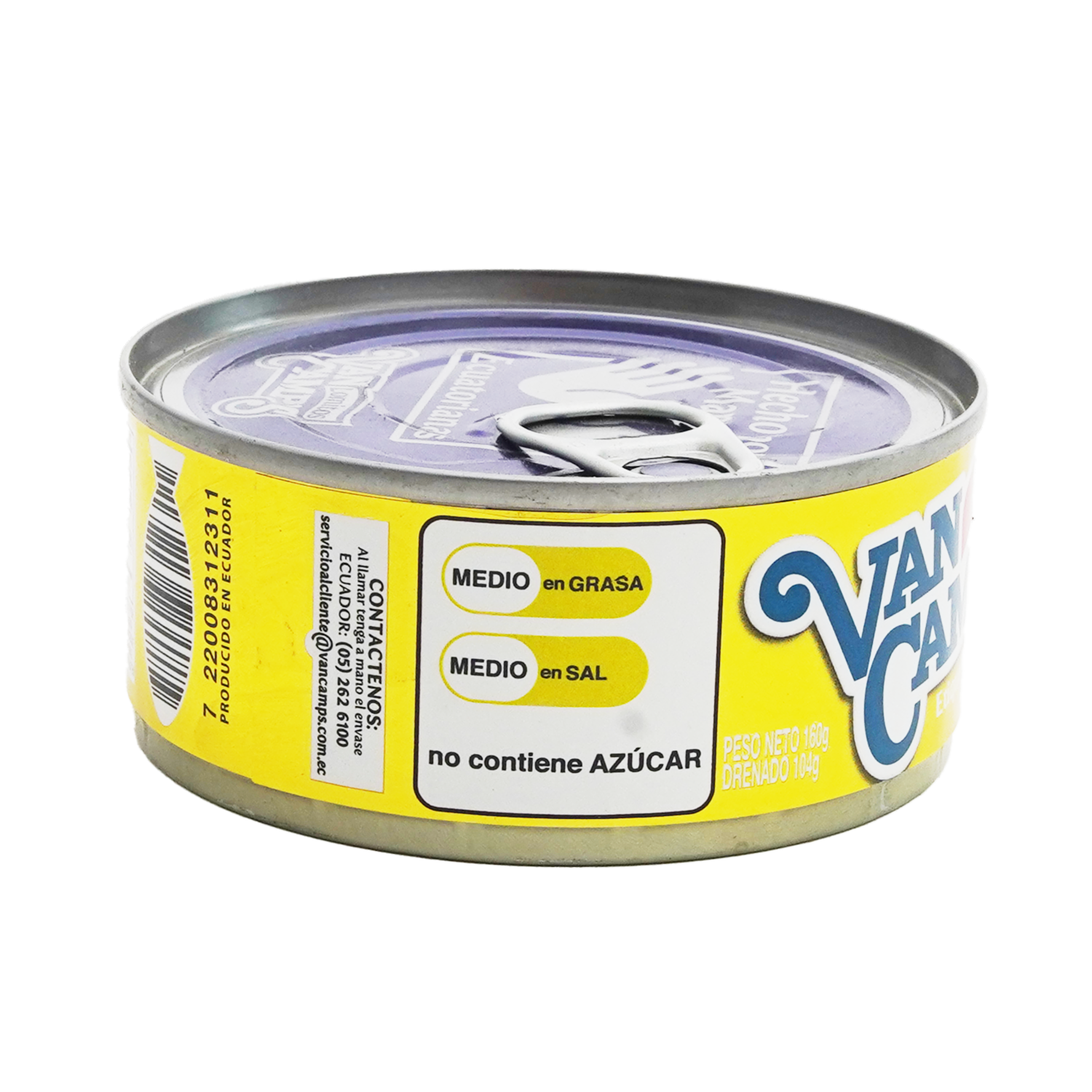 Atún Lomitos En Aceite De Girasol Etiqueta Dorada VAN CAMP´S 160 G
