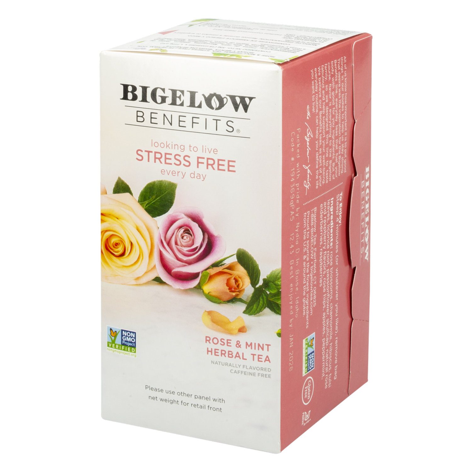 Té Con Rosas Y Menta BIGELOW 32 g