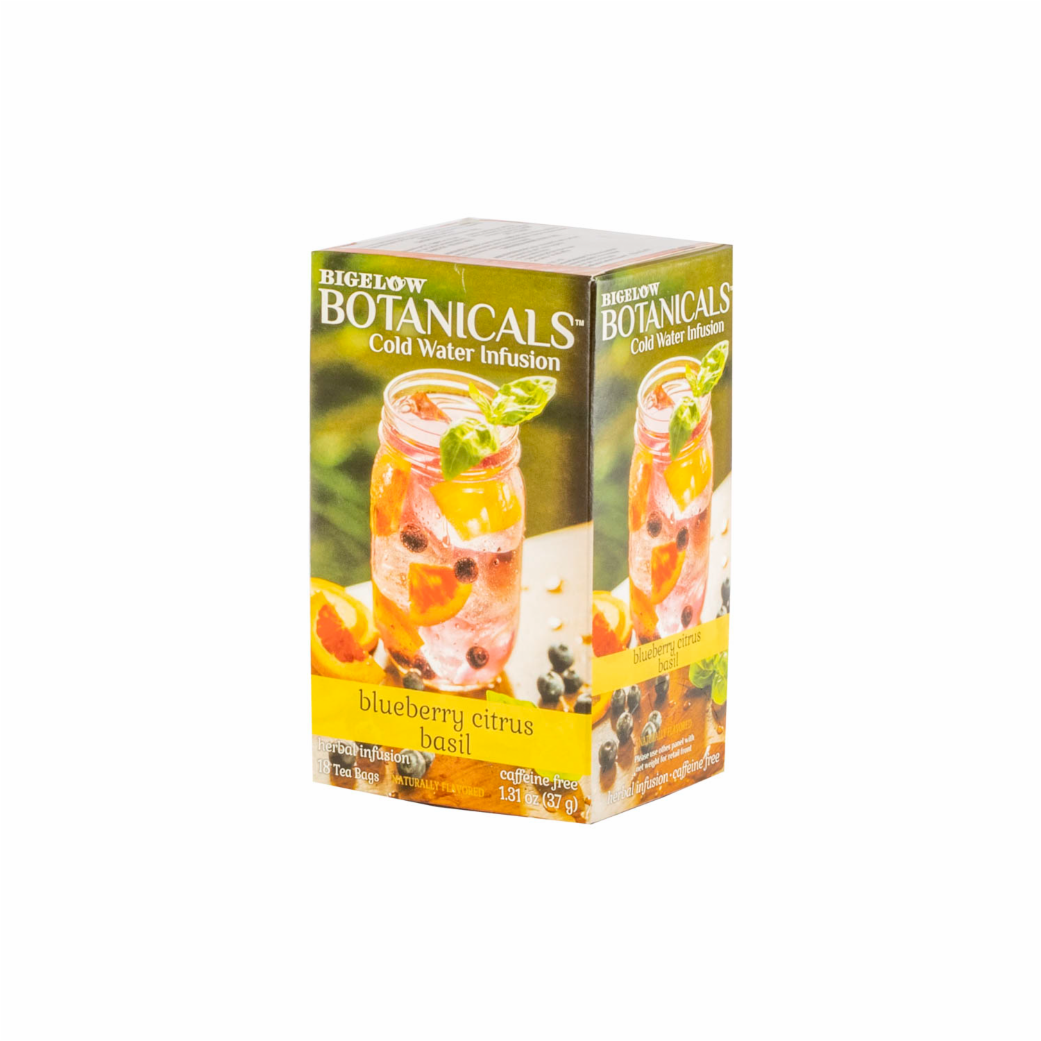 Té Frio Infusión  Sabor A  Arándano Naranja Roja Y Albahaca BIGELOW 37 G