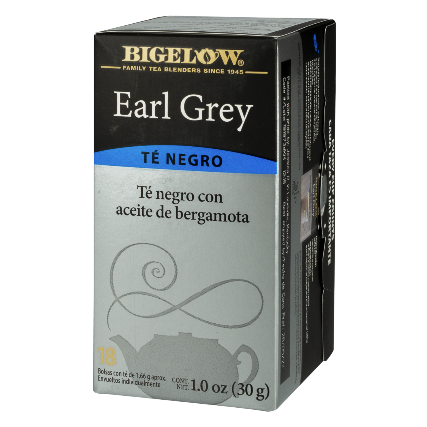 Té Negro Con Bergamota BIGELOW 33 G