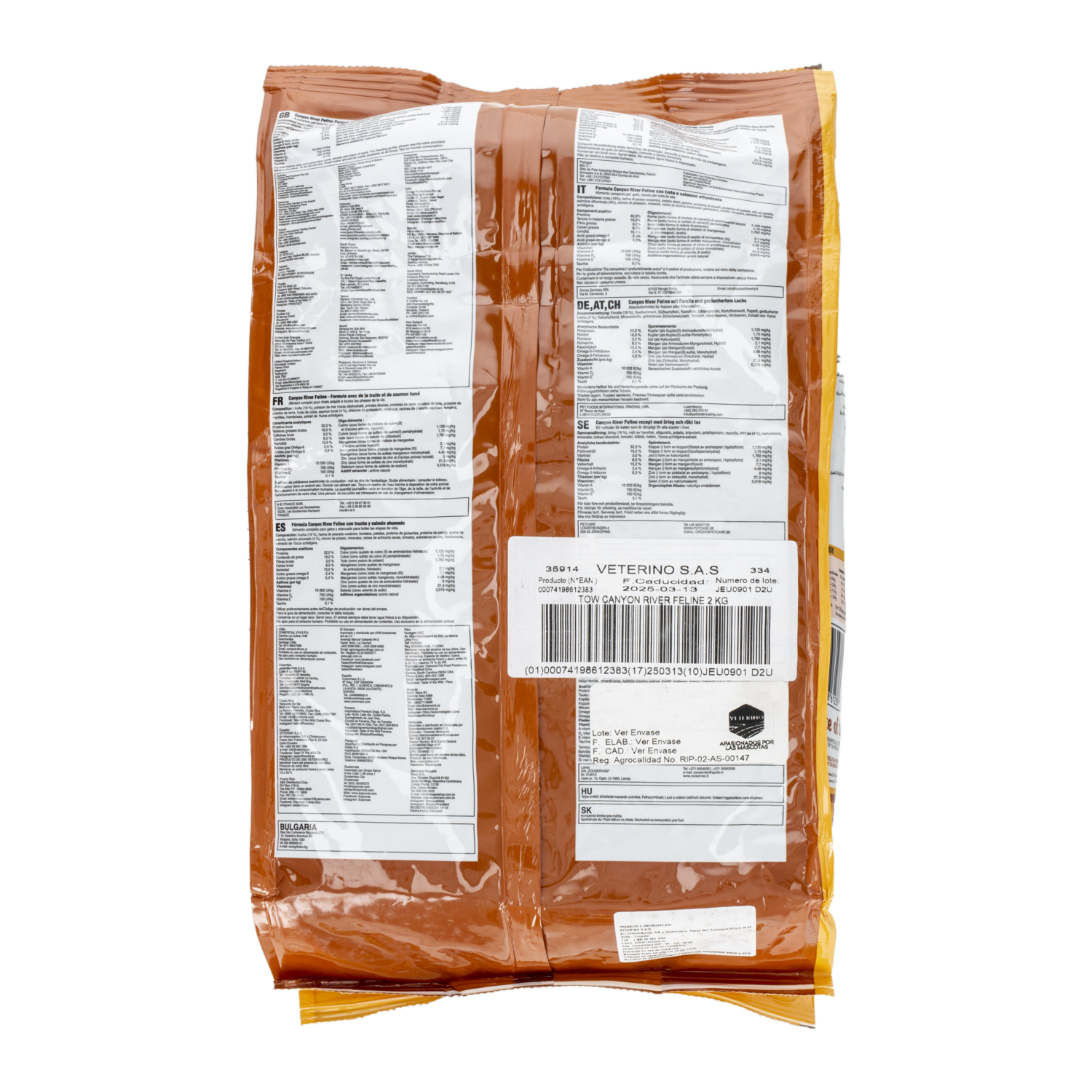 Alimento Para Gatos Canyon River TASTE OF THE WILD 2000 G